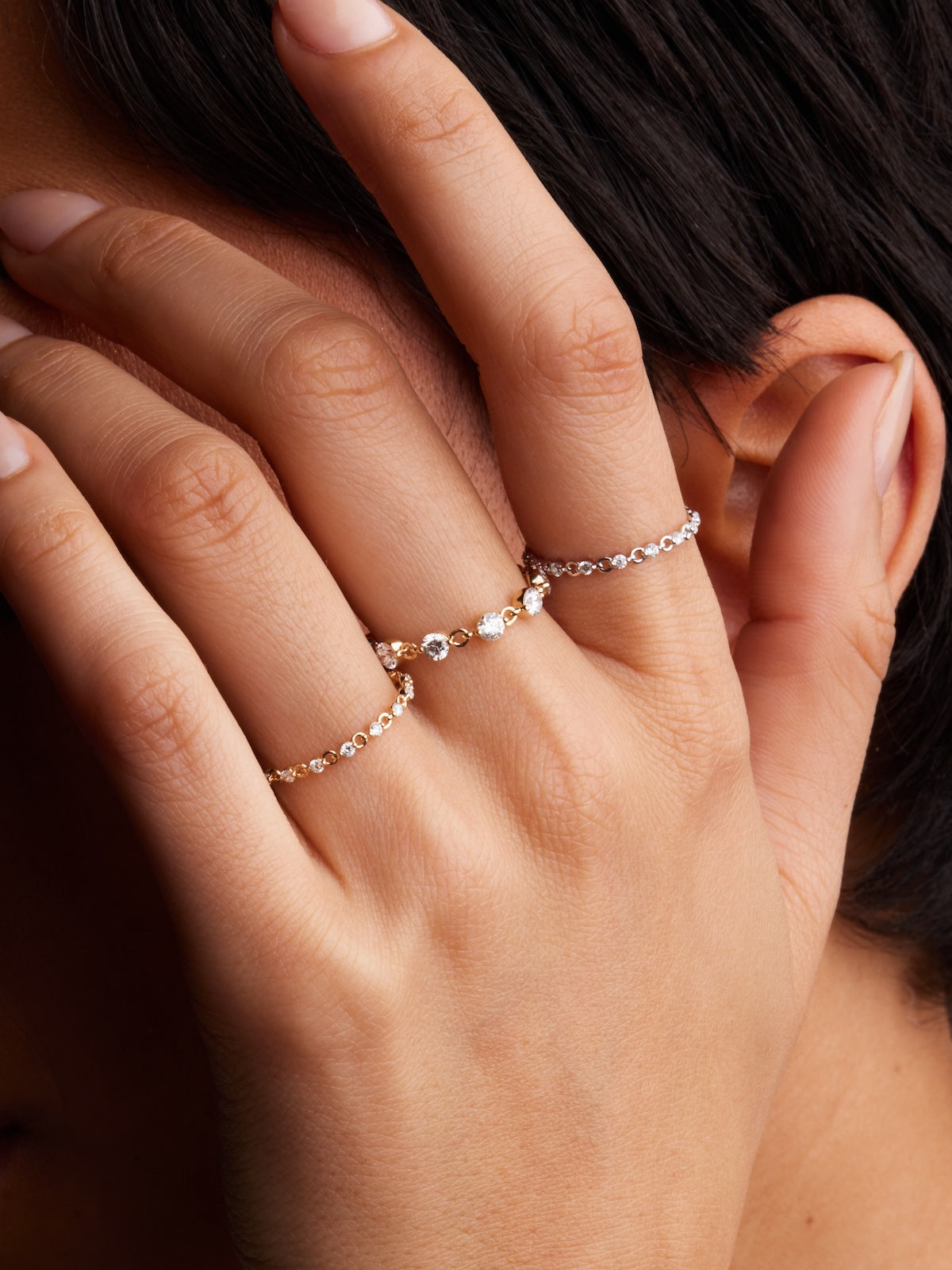 Diamond Eternity Ring for Women - 14K Gold/Platinum Wedding Band - Perfect for Anniversaries & Proposals