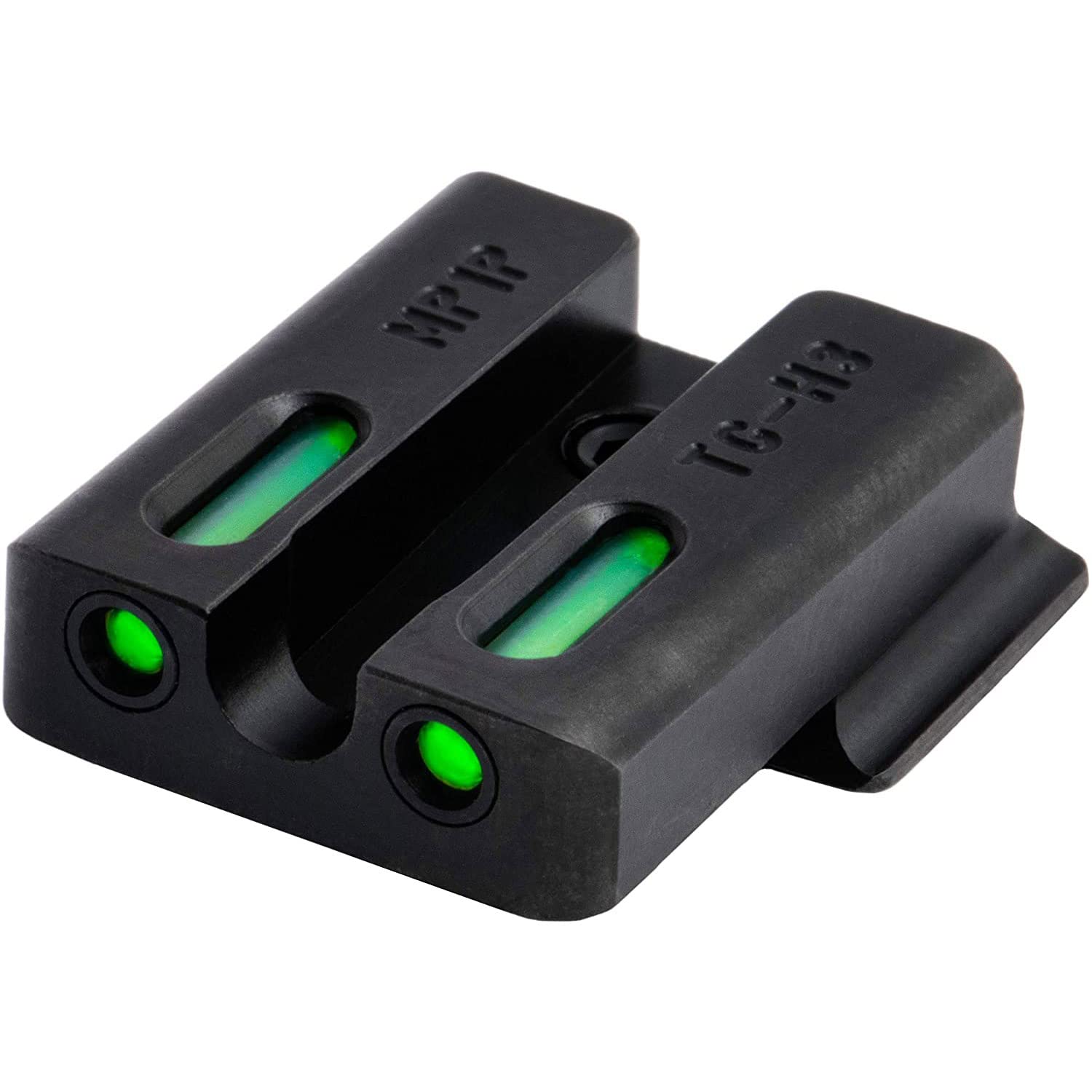 Truglo TFX PRO Handgun Sight - Tritium & Fiber Optic Night Sight for Glock, Sig Sauer, Smith & Wesson - Compact, Durable, Shock Proof for Home Defense & Tactical Shooting