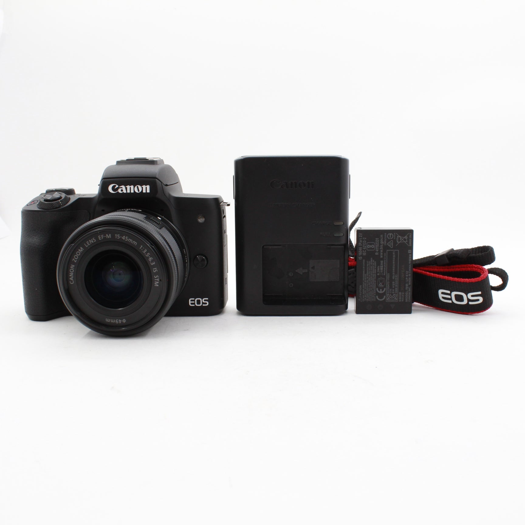 Refurbished Canon EOS M50 Mirrorless Camera Kit with EF-M 15-45mm Lens - Perfect for Vlogging, YouTube Content Creation & Travel Photography