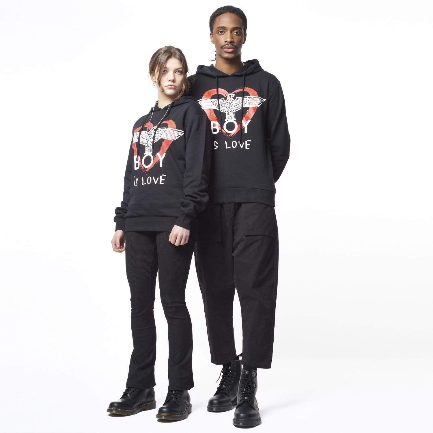 BOY IS LOVE HOODIE - Trendy Unisex Pullover Sweatshirt for Men & Women | Perfect for Casual Wear, Street Fashion & Everyday Comfort