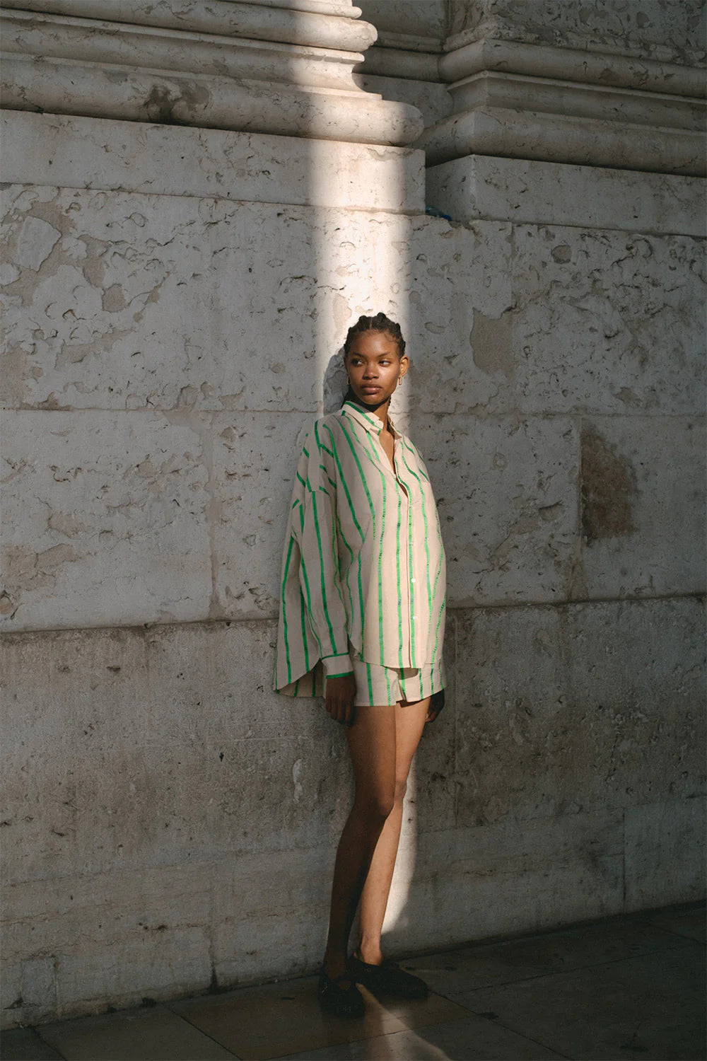 Fleur Green Shorts for Women - Comfortable & Stylish Summer Casual Wear - Perfect for Beach, Vacation & Outdoor Activities