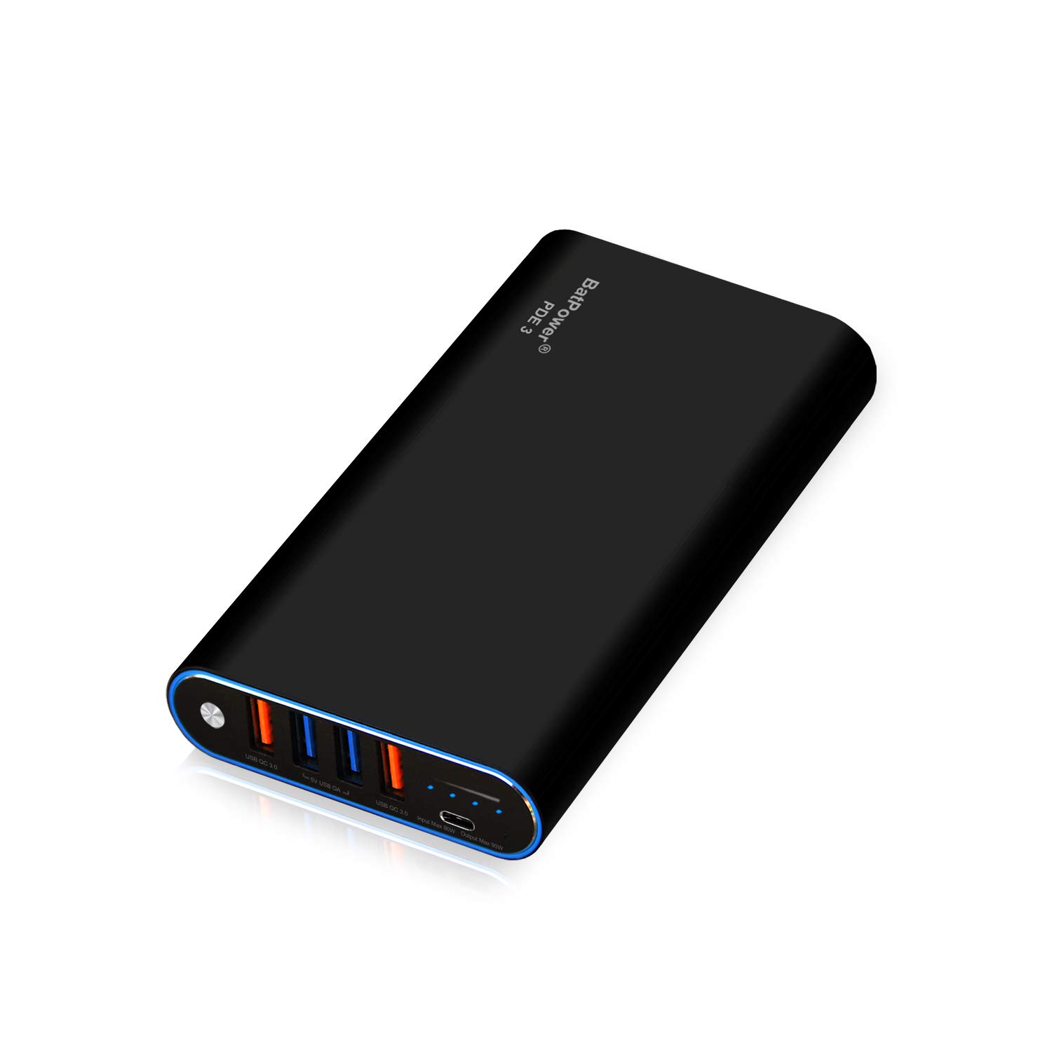 BatPower 98Wh High-Speed PD USB-C Power Bank - 120W Portable Laptop Charger for MacBook Pro/Air, USB-C Laptops, Tablets & Smartphones | Fast Charging External Battery Pack for Travel, Work & Outdoor Adventures