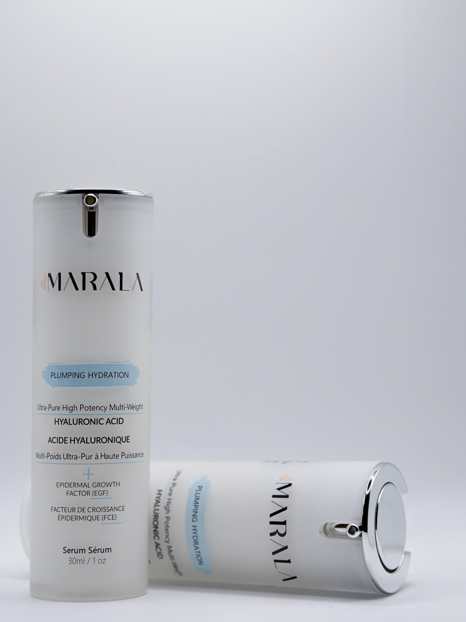 Marala The Serum - Clean & Natural Skincare with Hyaluronic Acid & EGF Peptides for Radiant, Healthy Skin | Professional-Grade Anti-Aging Face Treatment for Daily Hydration & Youthful Glow