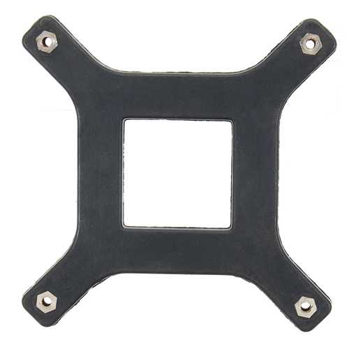 Intel 775 CPU Fan Backplate & Radiator Base - Motherboard Mounting Bracket for PC Builds & Upgrades - Perfect for Gaming Rigs & Workstations