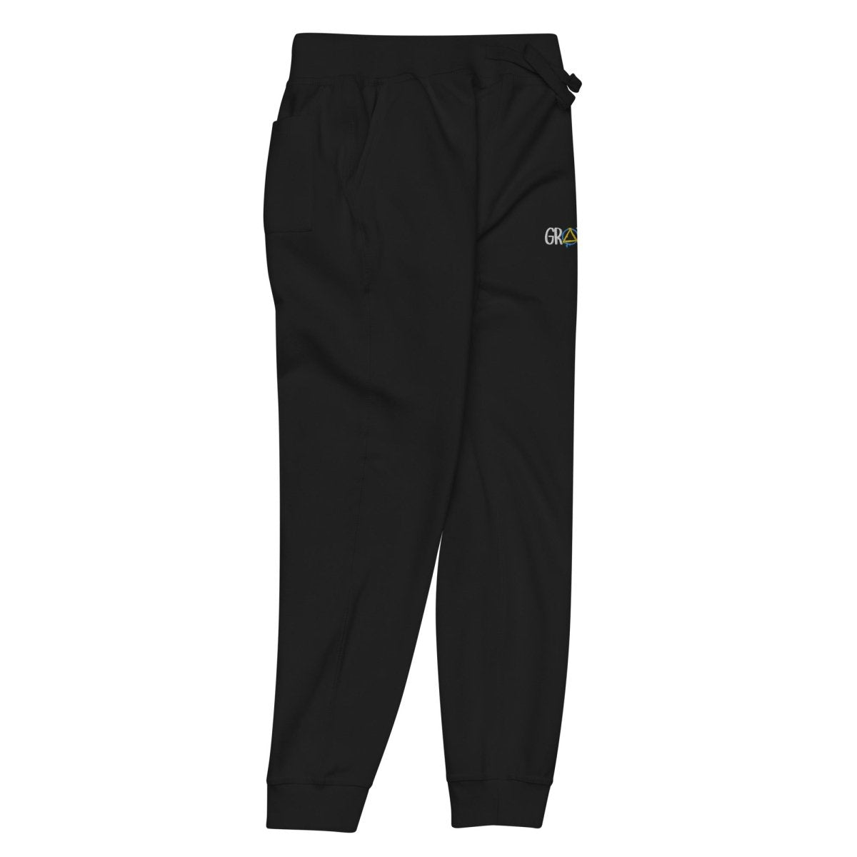 Gratitude Embroidered Unisex Fleece Sweatpants - Cozy Lounge Pants for Men & Women - Perfect for Yoga, Home Relaxation and Casual Wear
