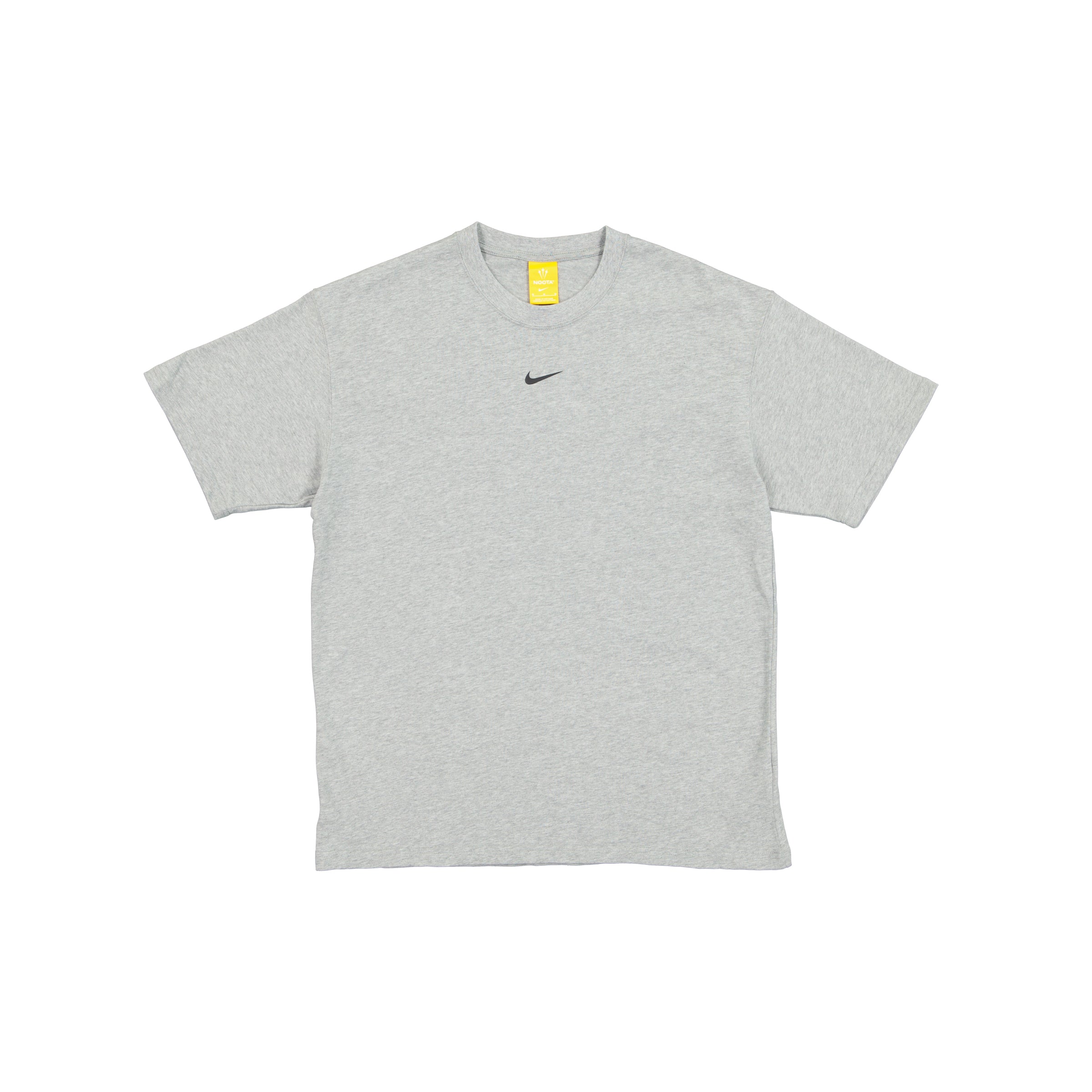 Nike x NOCTA NRG Big Body CS Tee - Dark Grey Heather Matte Silver - Streetwear Fashion & Urban Lifestyle Apparel
