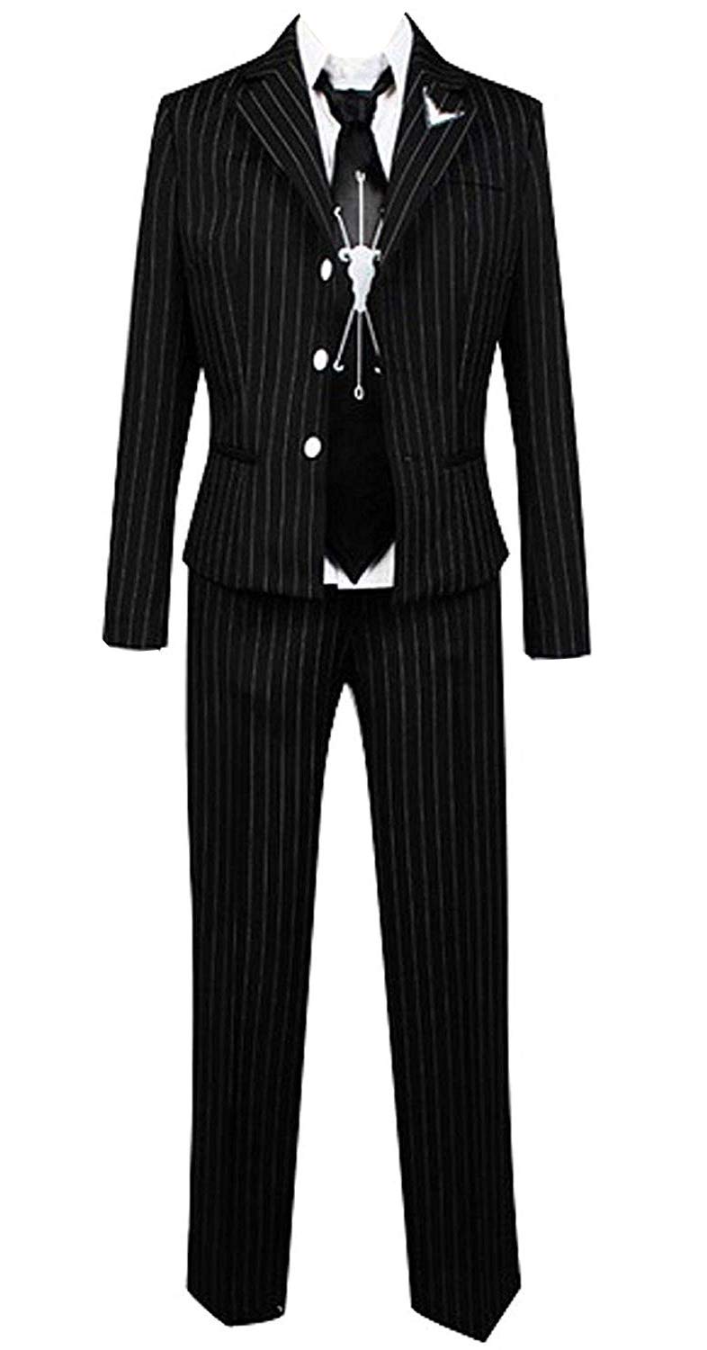 Black School Uniform Suit Set - Full Outfit for Cosplay, Halloween, and Roleplay | Perfect for Anime Conventions, Themed Parties, and Photoshoots