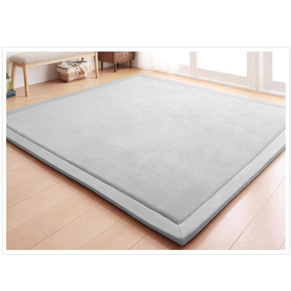 Loartee Coral Velvet Baby Play Mat - 6'8