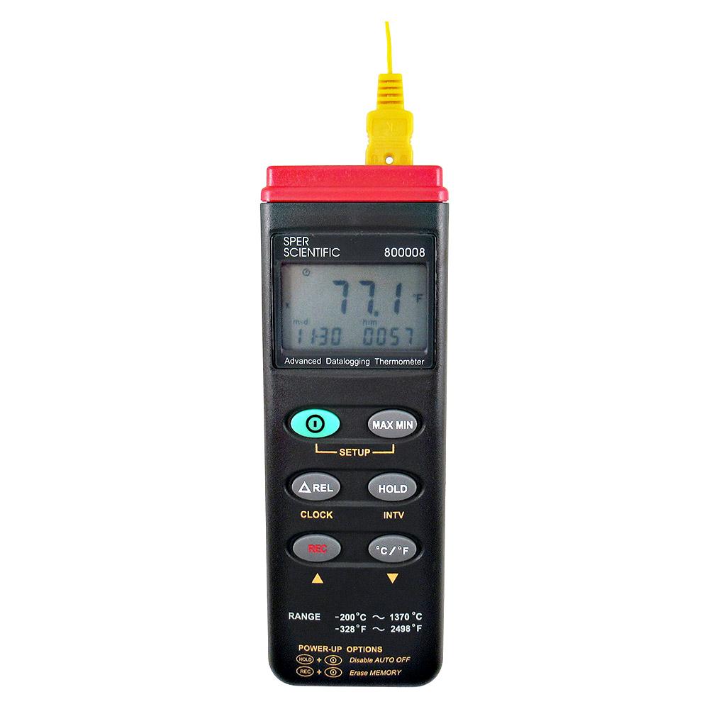 High Precision Advanced Thermocouple Data Logger - Temperature Measurement Device for Industrial, HVAC & Laboratory Use