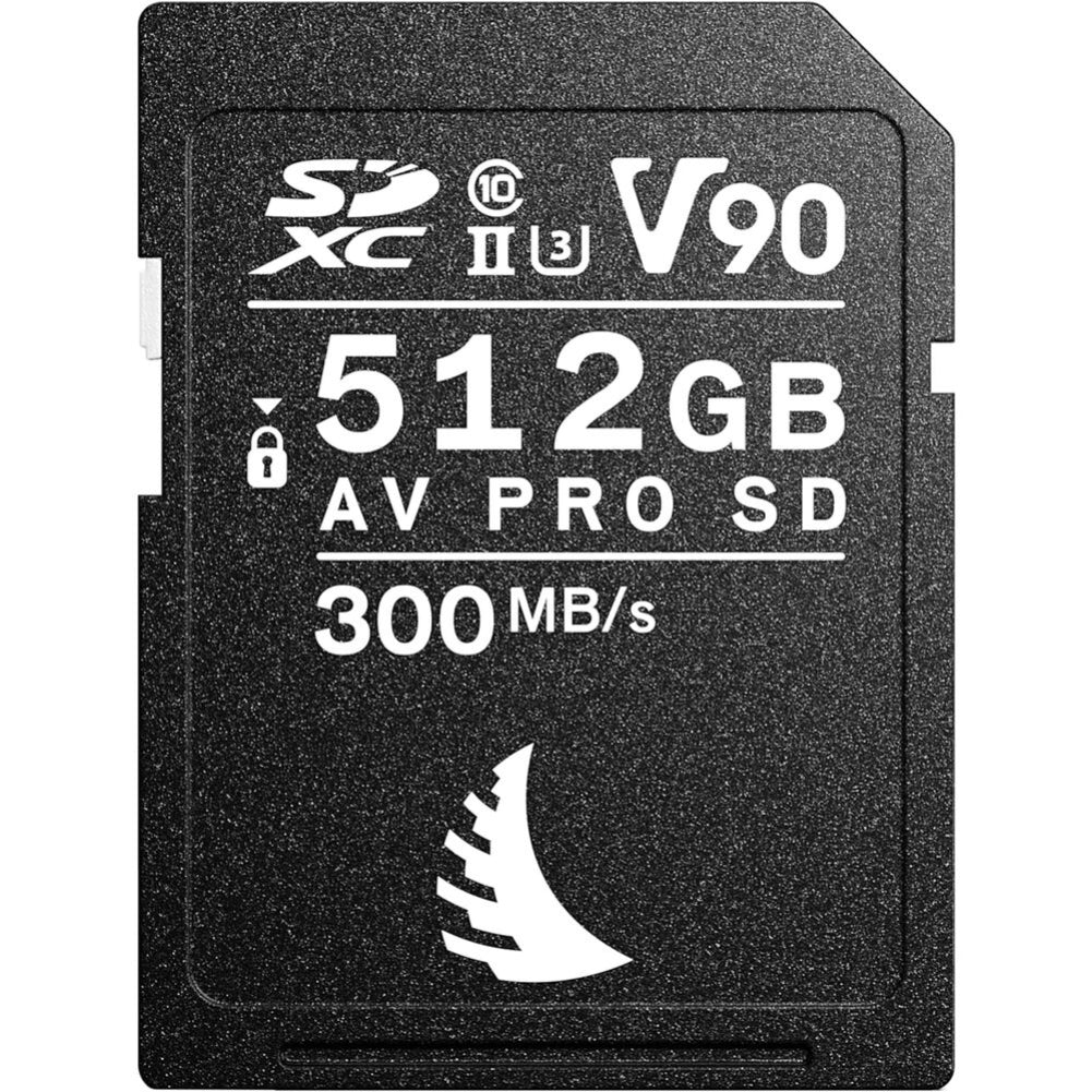 Angelbird AV Pro MK2 UHS-II V90 SDXC Memory Card 512GB - High Speed 300MB/s for 4K/8K Video, Photography & Professional Cameras
