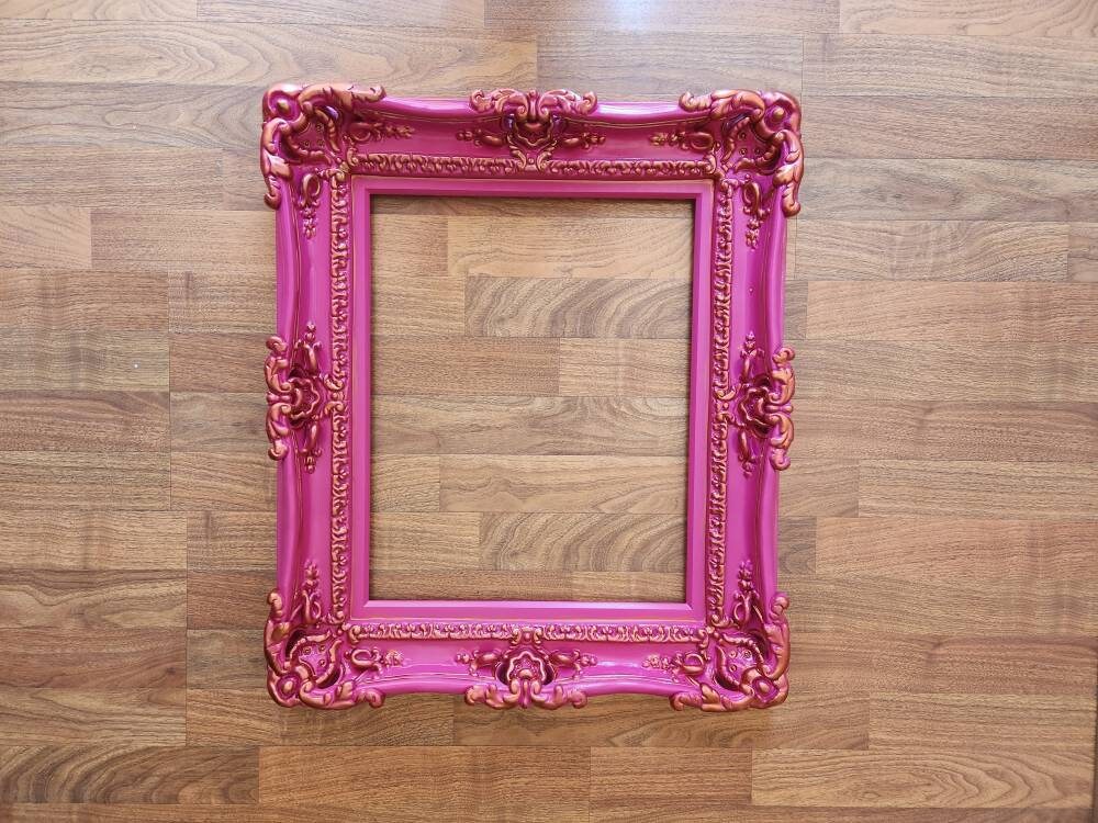 20x24 Inch Diva Pink Picture Frame - Elegant Modern Wall Frame for Photos, Art, Paintings - Perfect for Living Room, Bedroom & Office Decor