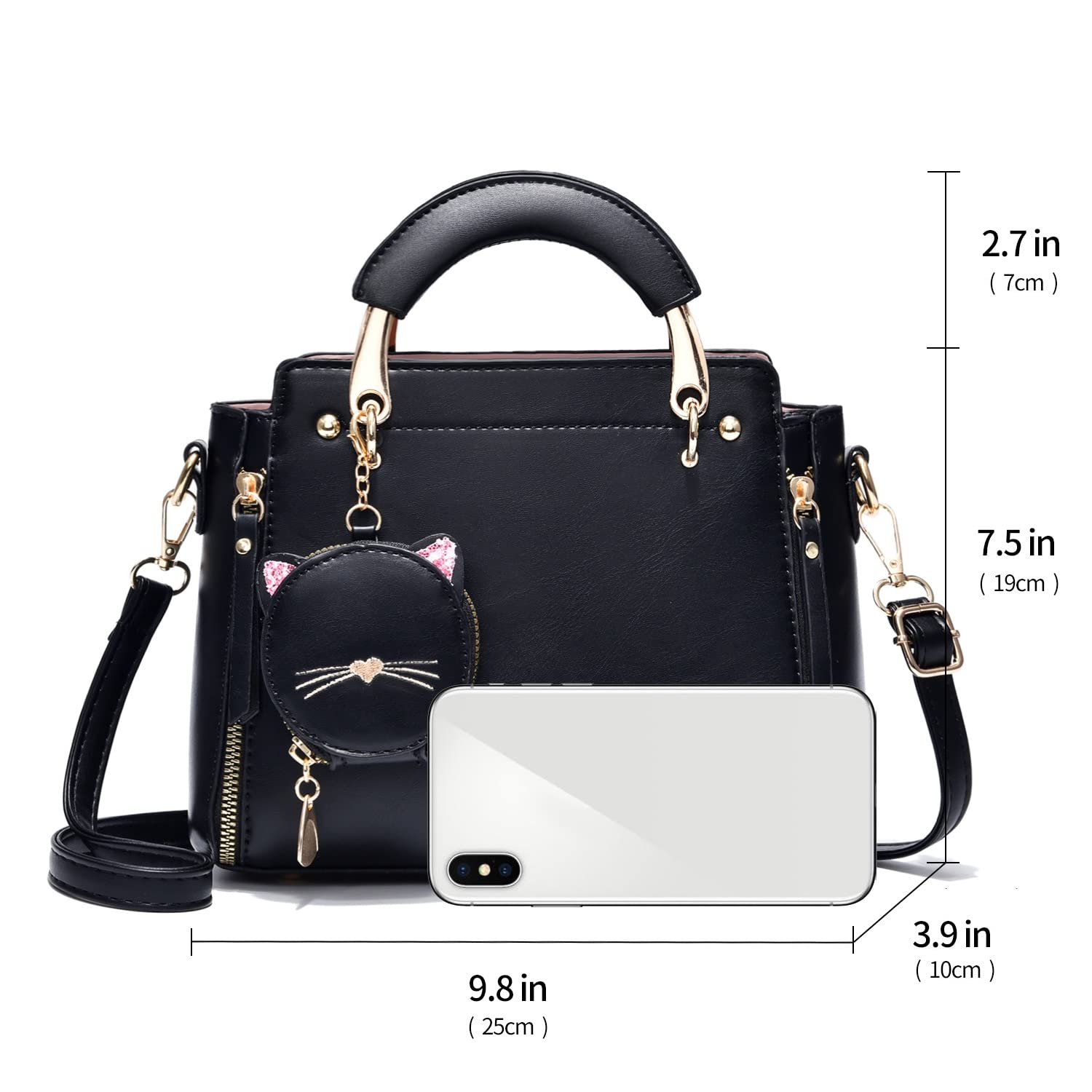 Stylish Women's Crossbody Bags & Shoulder Purses - Xiaoyu Fashion Handbags for Ladies, Small Totes & Top Handle Satchels - Perfect for Work, Travel & Daily Use