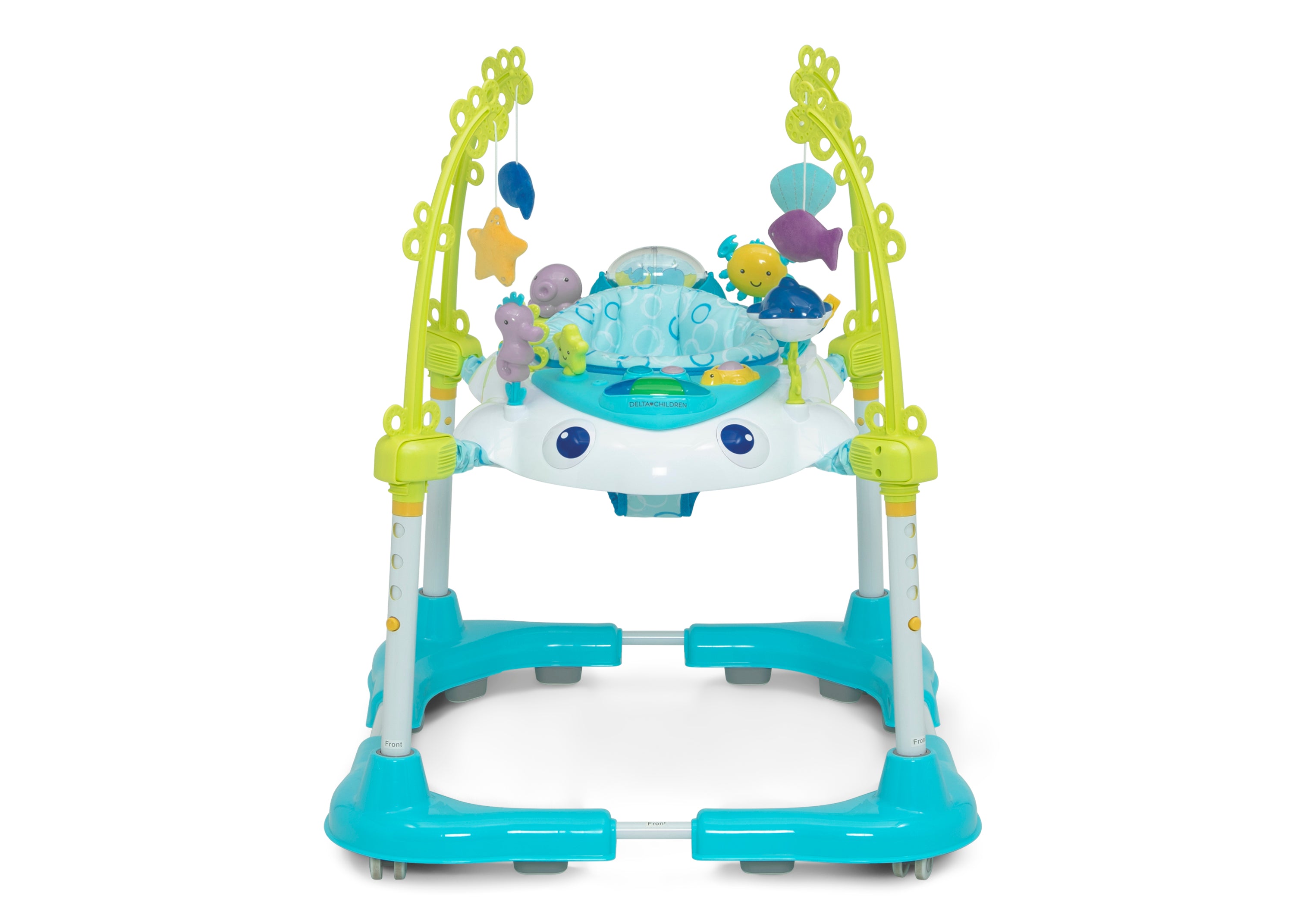 Deluxe Bounceroo Learn2Walk Baby Walker - Interactive Infant Activity Center for Early Walking Development - Perfect for Playtime & Learning at Home