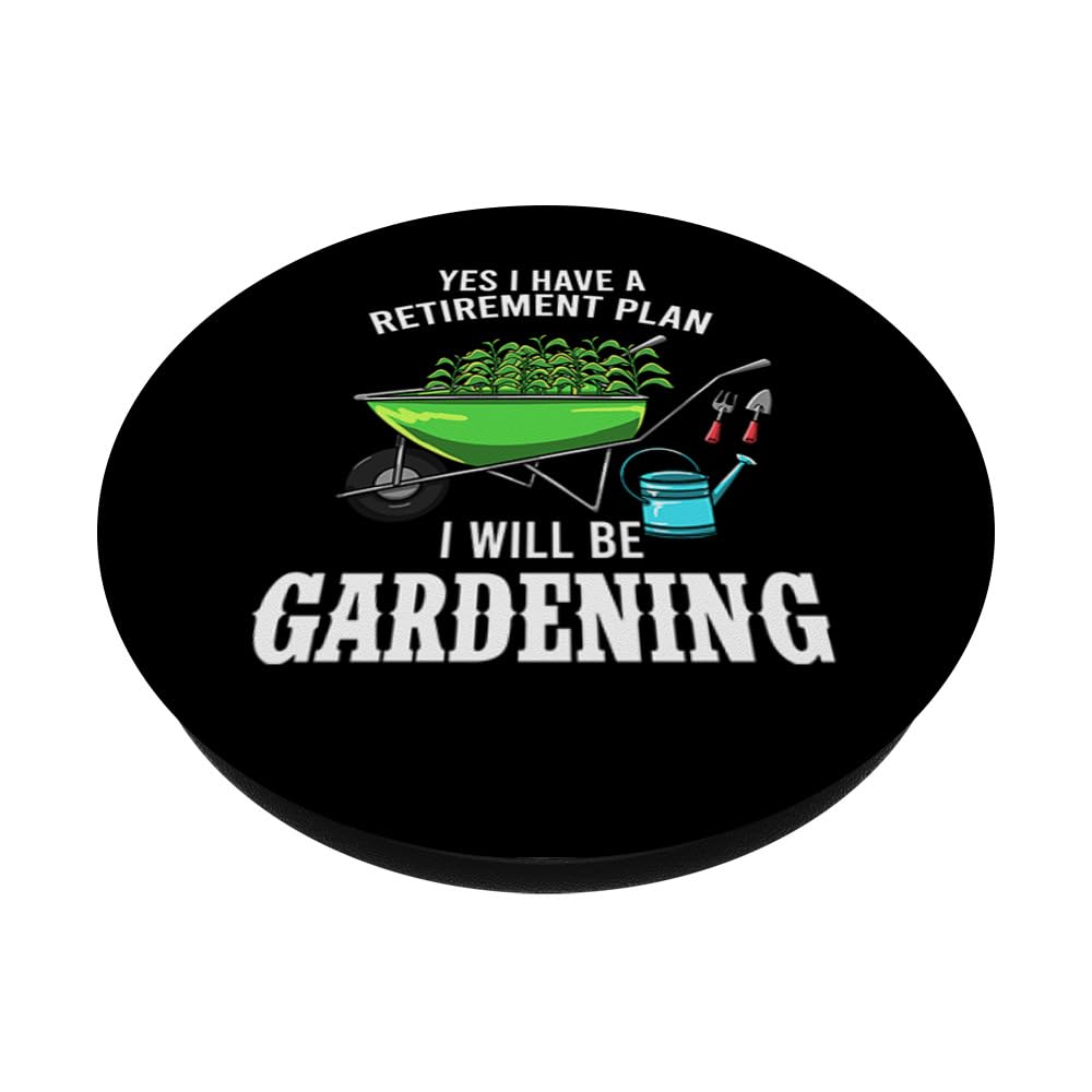Cool Gardening PopSockets Swappable PopGrip - Perfect Gift for Gardeners & Plant Lovers - Ideal for Gardening Enthusiasts, Outdoor Activities & DIY Projects