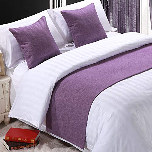 12-Piece Luxury Bed Scarf Set - Elegant Bed Runner for Bedroom, Hotel & Wedding Decor (Includes 1 Pillowcase, 16