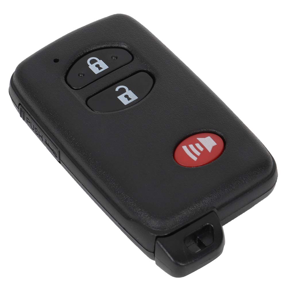 Toyota 4Runner Scion tC Prius Venza Replacement Keyless Entry Smart Proximity Remote Key Fob 3-Button Uncut Blade - HYQ14ACX 89904-47230 89904-47370 (Set of 1) - Perfect for Lost or Damaged Keys, Easy DIY Installation, Enhanced Vehicle Security