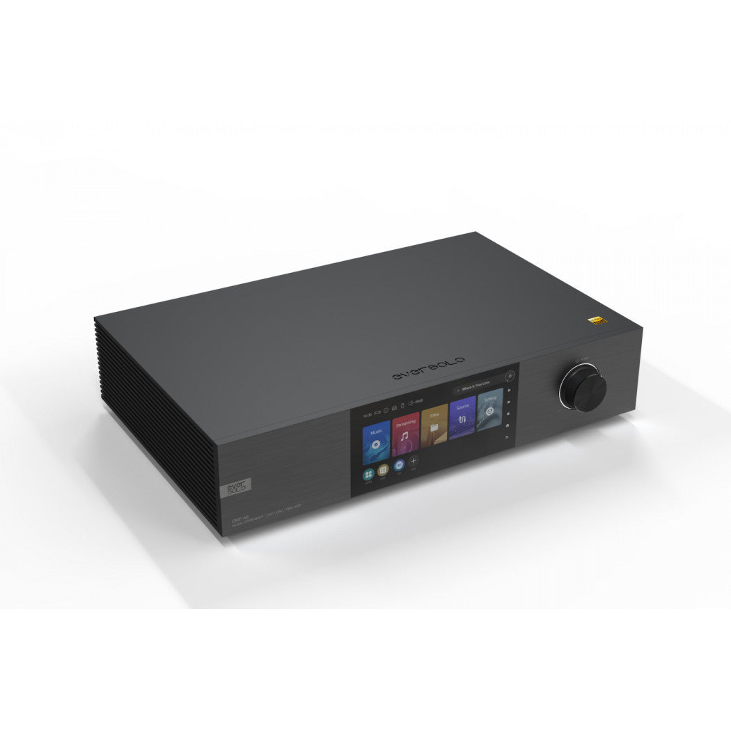 EverSolo DMP-A8 High-Resolution Music Streamer with Built-in DAC & Balanced Preamplifier - Perfect for Audiophiles & Home Theater Systems
