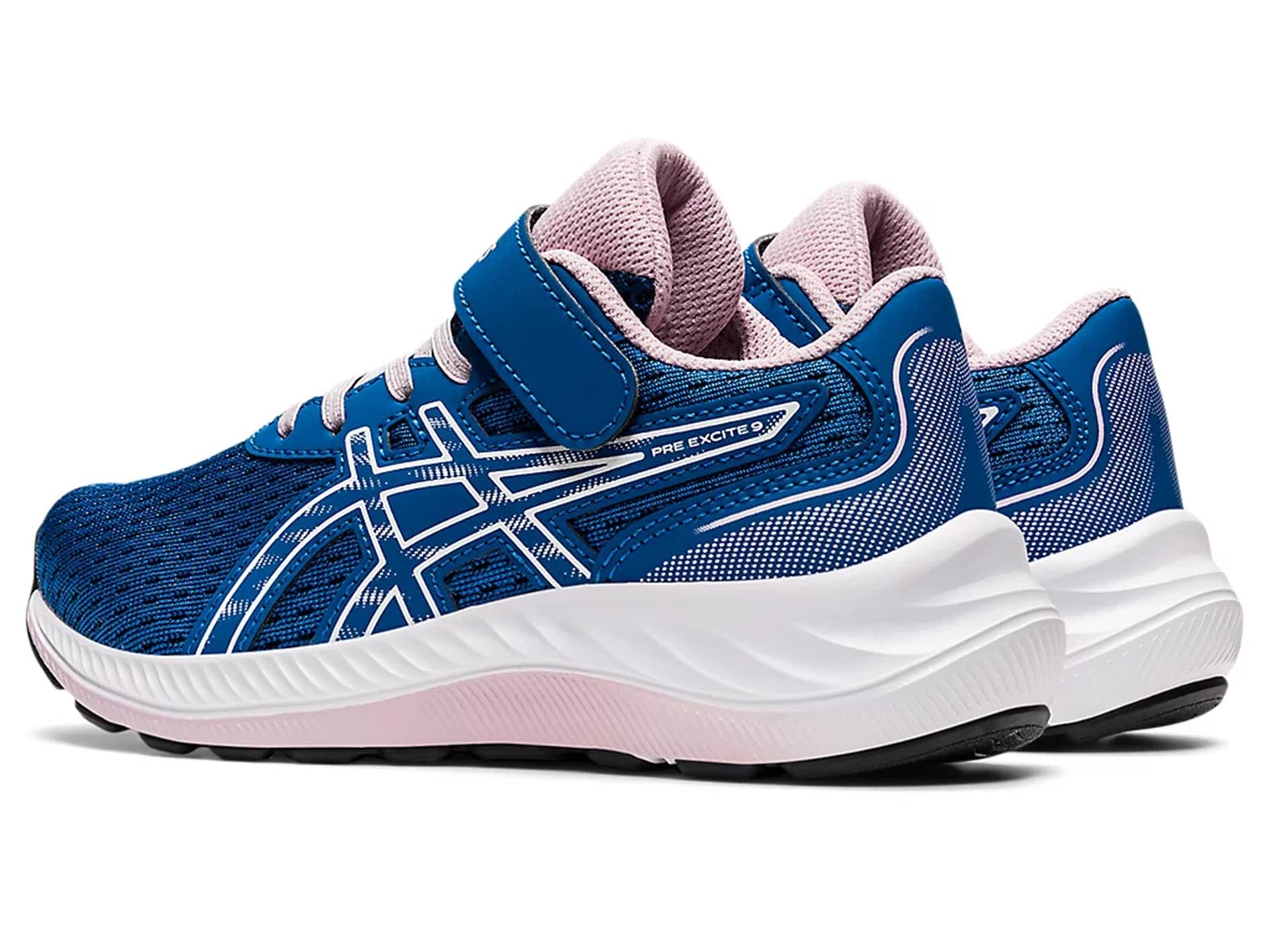 ASICS Junior Pre Excite 9 PS Running Shoes for Kids - Lightweight & Comfortable Sneakers for School, Sports & Daily Activities (Style: 1014A234-401)