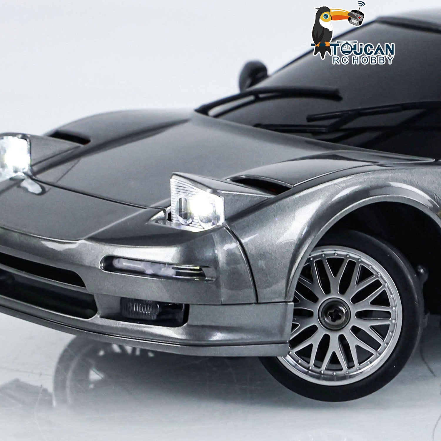 1/18 Scale RWD RC Racing Drift Car - 2.4Ghz Remote Control Electric Vehicle with Gyroscope & LED Lights (Model LD1803) - Perfect for Indoor/Outdoor Drifting, Racing & RC Hobby Enthusiasts