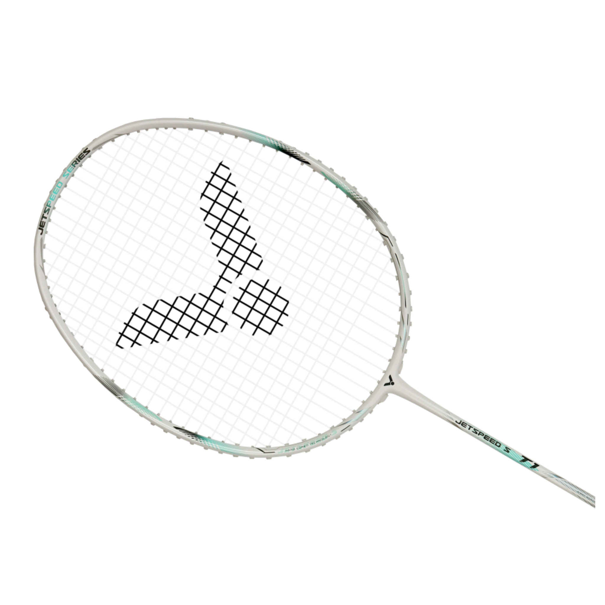 Victor Jetspeed T1 Strung Badminton Racket | Lightweight Carbon Fiber Shuttlecock Racket | Perfect for Beginners & Advanced Players | Ideal for Indoor & Outdoor Badminton Games