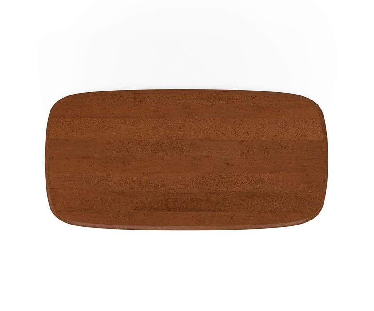 Hendrick Modern Dining Table - 6 Seater Wooden Kitchen Table for Dining Room, Perfect for Family Gatherings & Dinner Parties