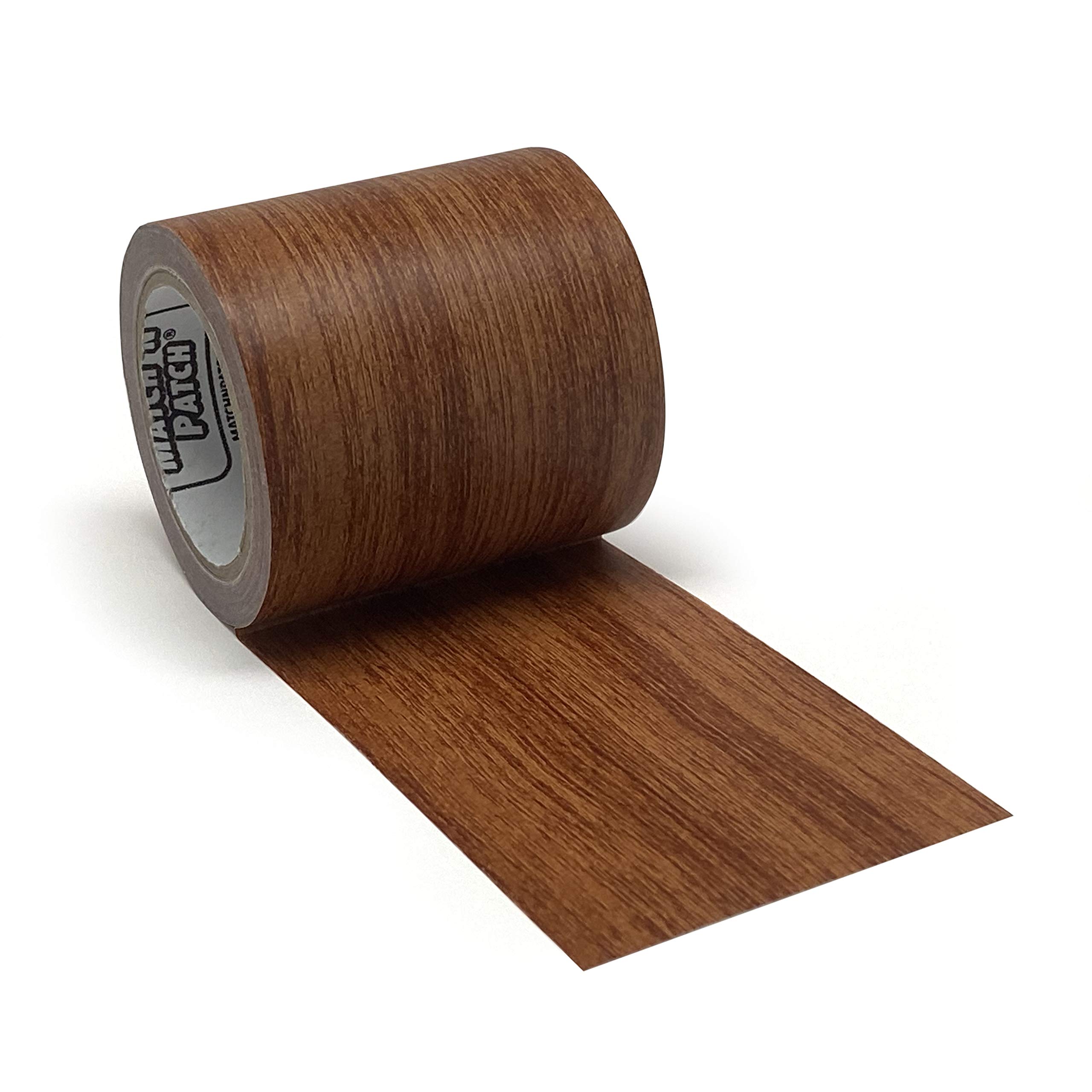 Match 'N Patch Realistic Wood Repair Tape - Antique Oak Finish | DIY Furniture Scratch & Damage Fix | Perfect for Tables, Chairs, Cabinets & Flooring Restoration