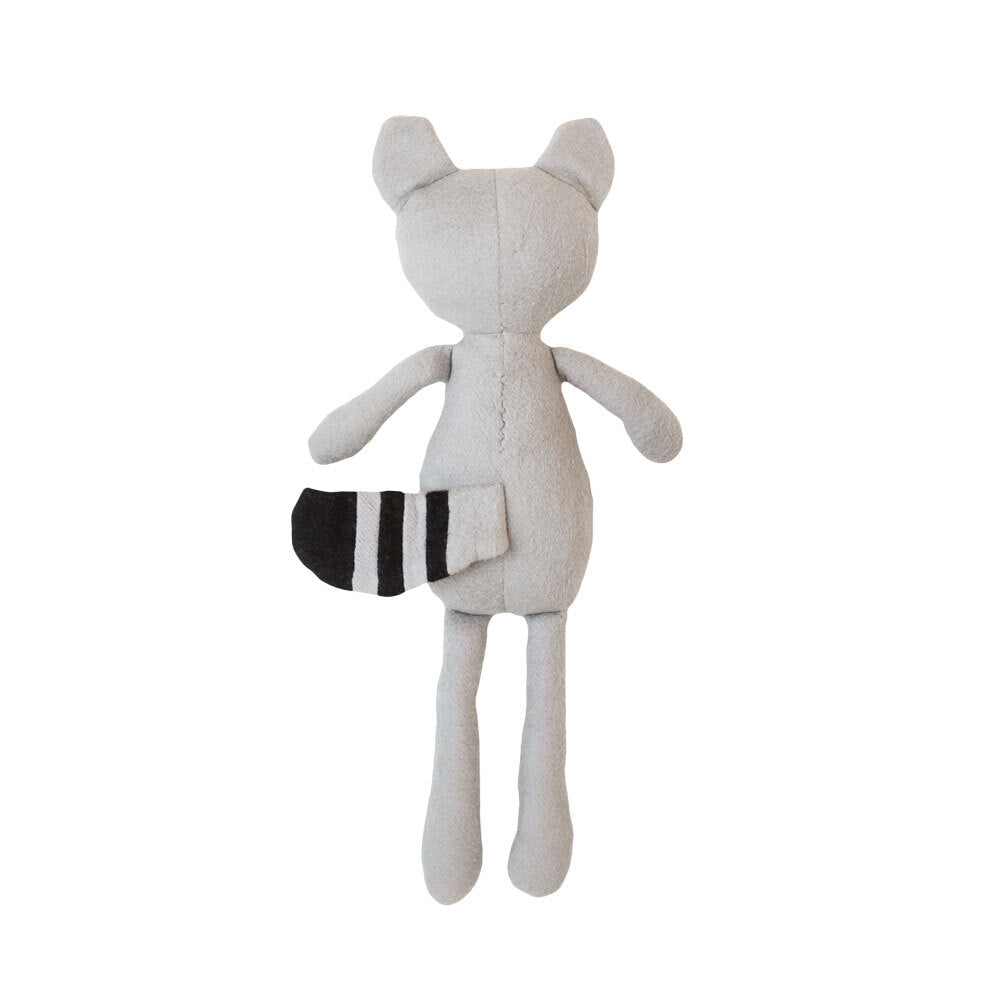 Max Raccoon Plush Toy - Soft & Cuddly Stuffed Animal for Kids & Adults - Perfect for Gifts, Nursery Decor, and Cuddling at Home