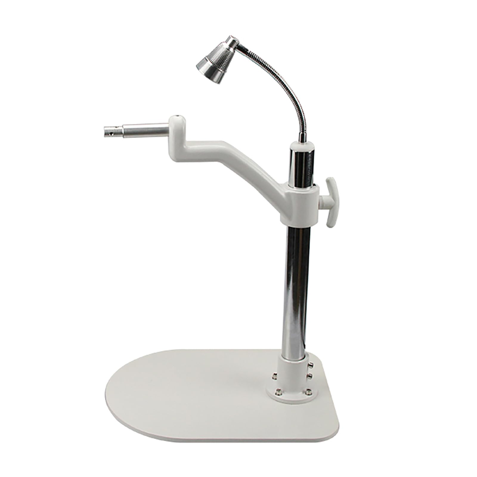 Professional Ophthalmic Phoropter Arm Bracket Stand with Adjustable LED Light - Durable Table Mount for Eye Exams & Vision Testing - Perfect for Optometrists, Eye Clinics & Medical Offices