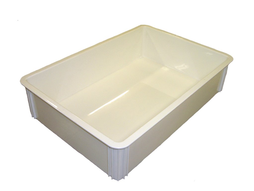 18x26x6 Inch White Pizza Dough Box - Perfect for Restaurants, Pizzerias & Bulk Dough Storage