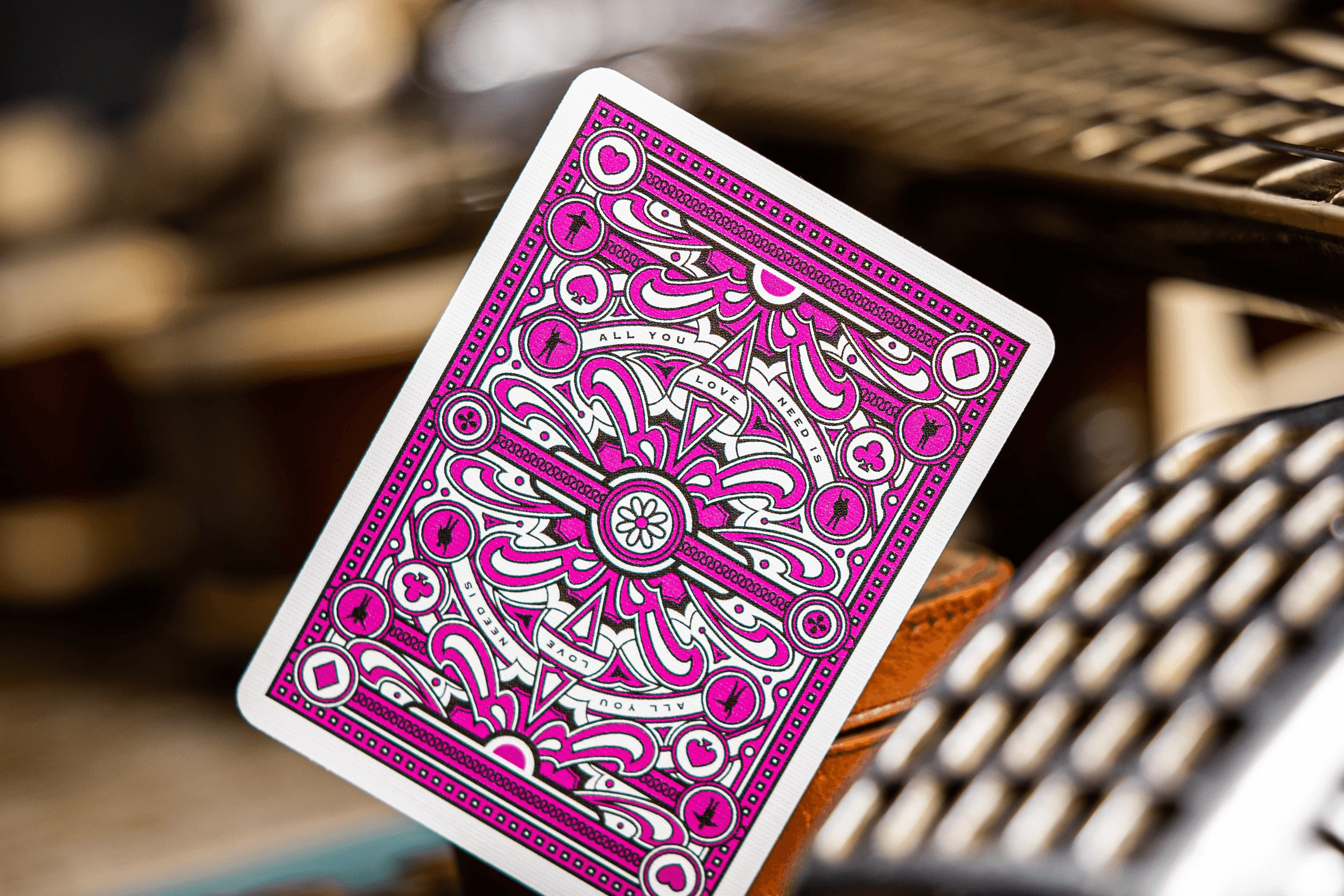 The Beatles Playing Cards - Pink Deck for Collectors, Fans & Card Games | Perfect for Gifts, Parties & Music Lovers
