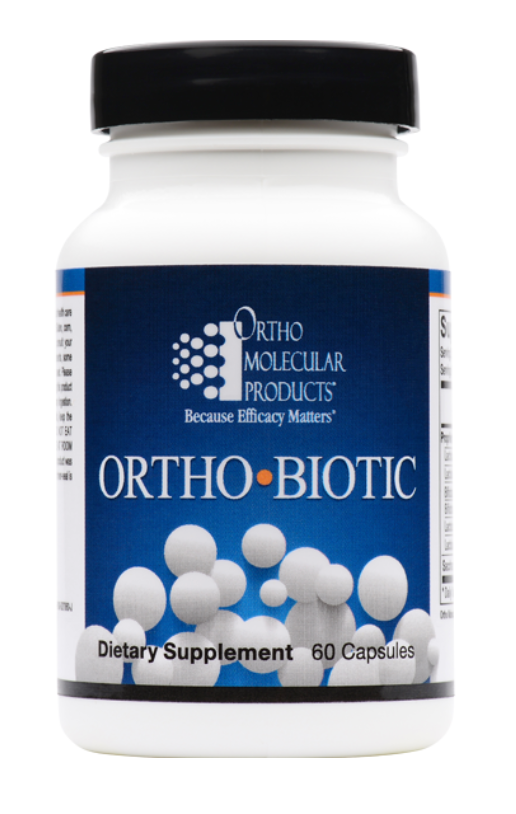 Ortho Biotic® Probiotic Capsules for Gut Health & Immune Support - Digestive Wellness Supplement for Men & Women - Daily Use at Home or Travel