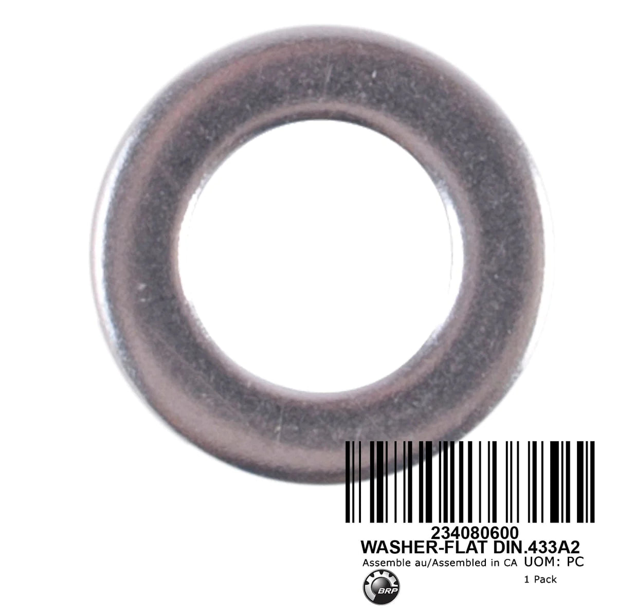 BRP Flat Washer 37 - High-Quality Stainless Steel Washers for Industrial & Automotive Use - Perfect for Machinery, Plumbing, and DIY Projects