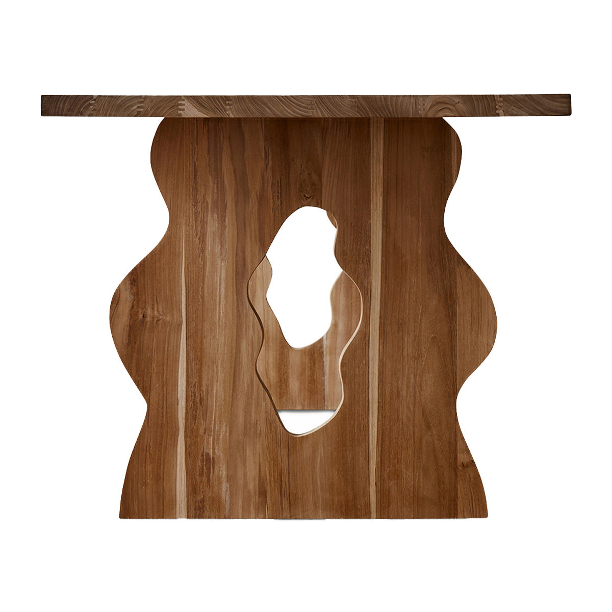 Elegant Earl Dining Table - Solid Wood Modern Kitchen Table for 6 - Perfect for Family Dinners & Entertaining Guests