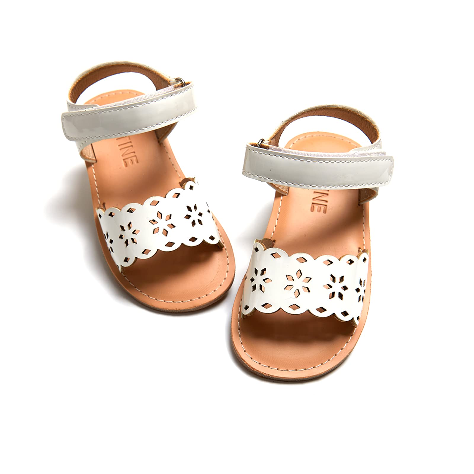 ESTINE Girls' Sandal Dress Shoes for Toddlers & Little Kids - Comfortable Party & School Shoes for Weddings, Easter, and Formal Occasions