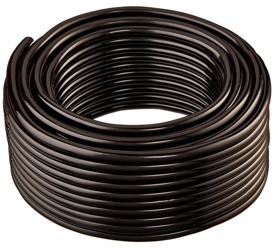 5ft 1/4 Inch Black UV Resistant Tubing Hose - Durable Poultry Watering System for Chicken, Quail, Rabbit Automatic Waterer Drinker Cups & Nipples | Perfect for Coops, Hutches & Outdoor Animal Hydration