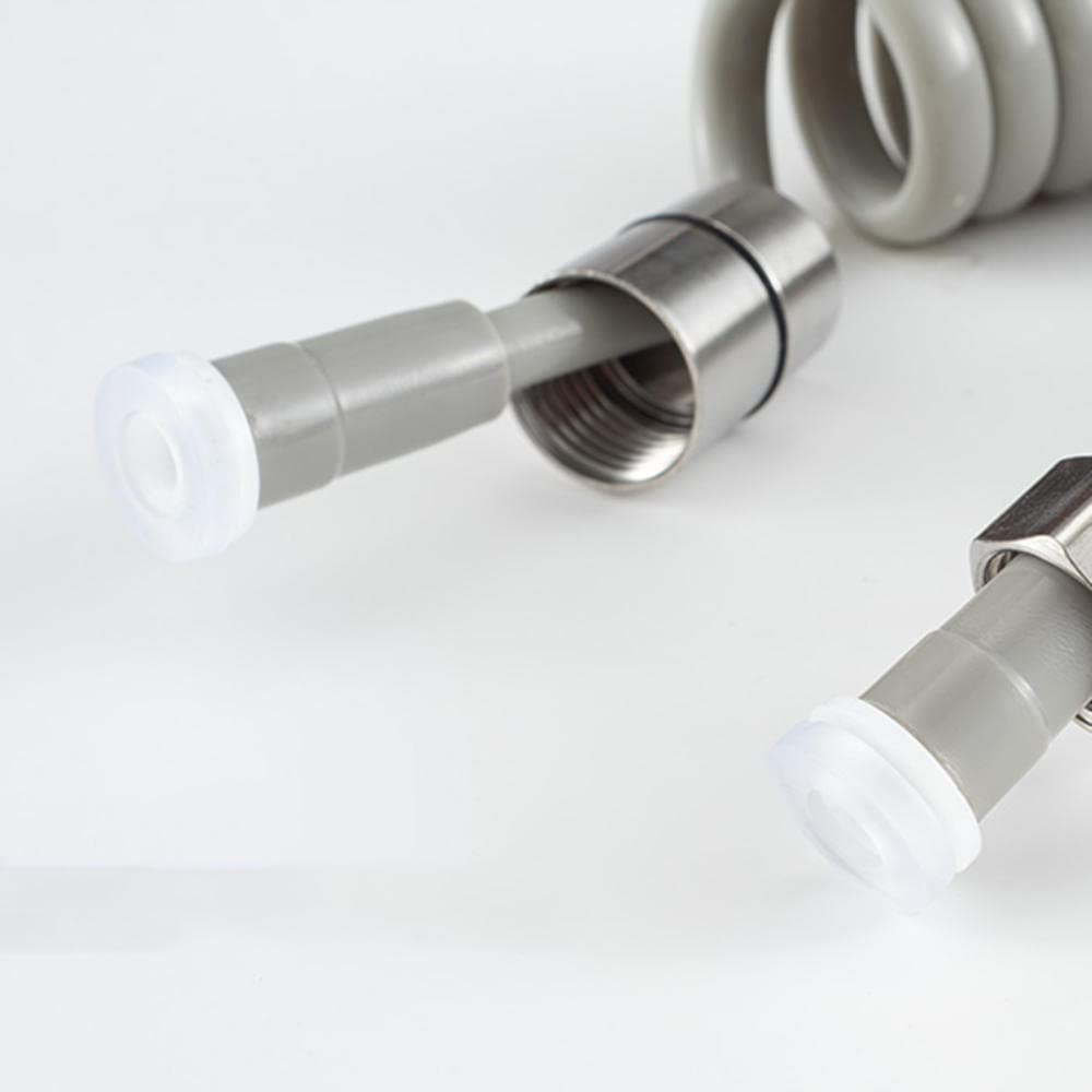 Flexible Shower Hose - Anti-Twist Black Bidet Sprayer for Bathroom & Toilet
