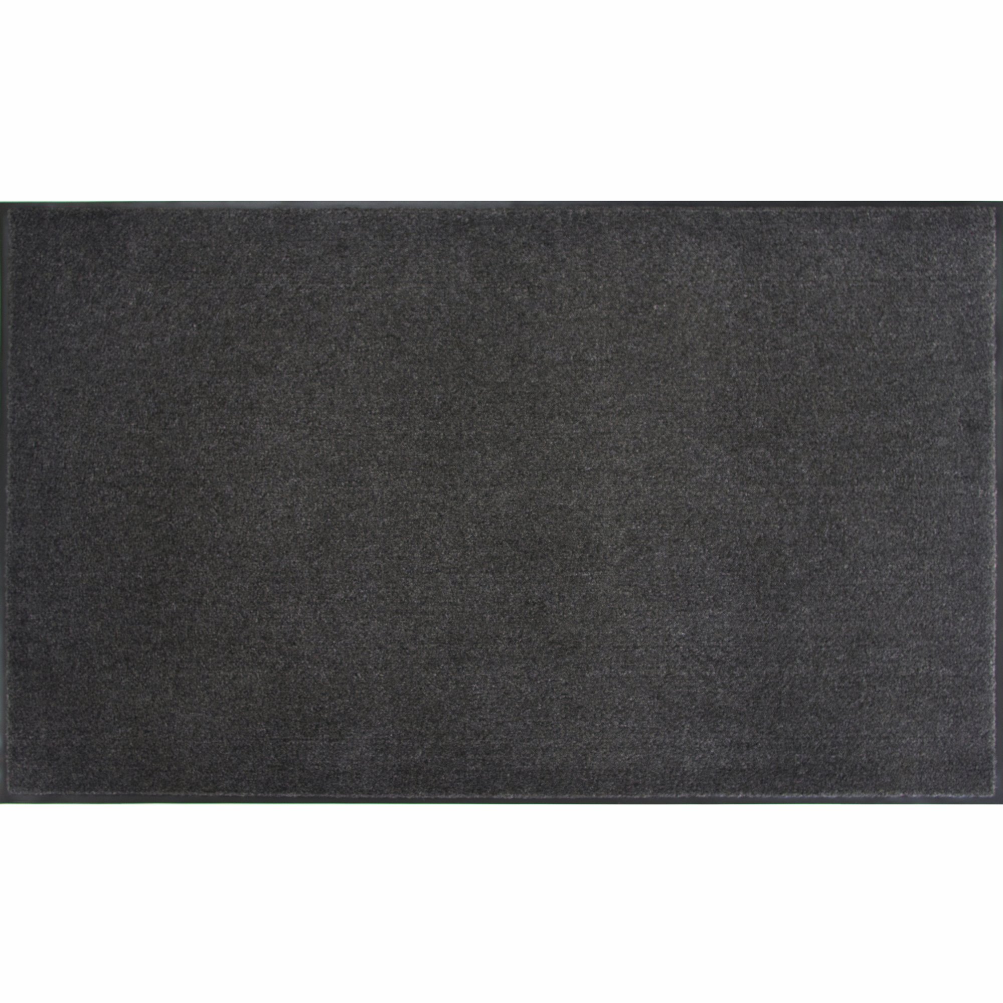 Premium Herco 3' x 4' Indoor/Outdoor Plush Carpet Entrance Mat - Soft Non-Slip Doormat for Home, Office, Apartment - Waterproof & Durable - Grey - Perfect for Entryways, Mudrooms & High Traffic Areas