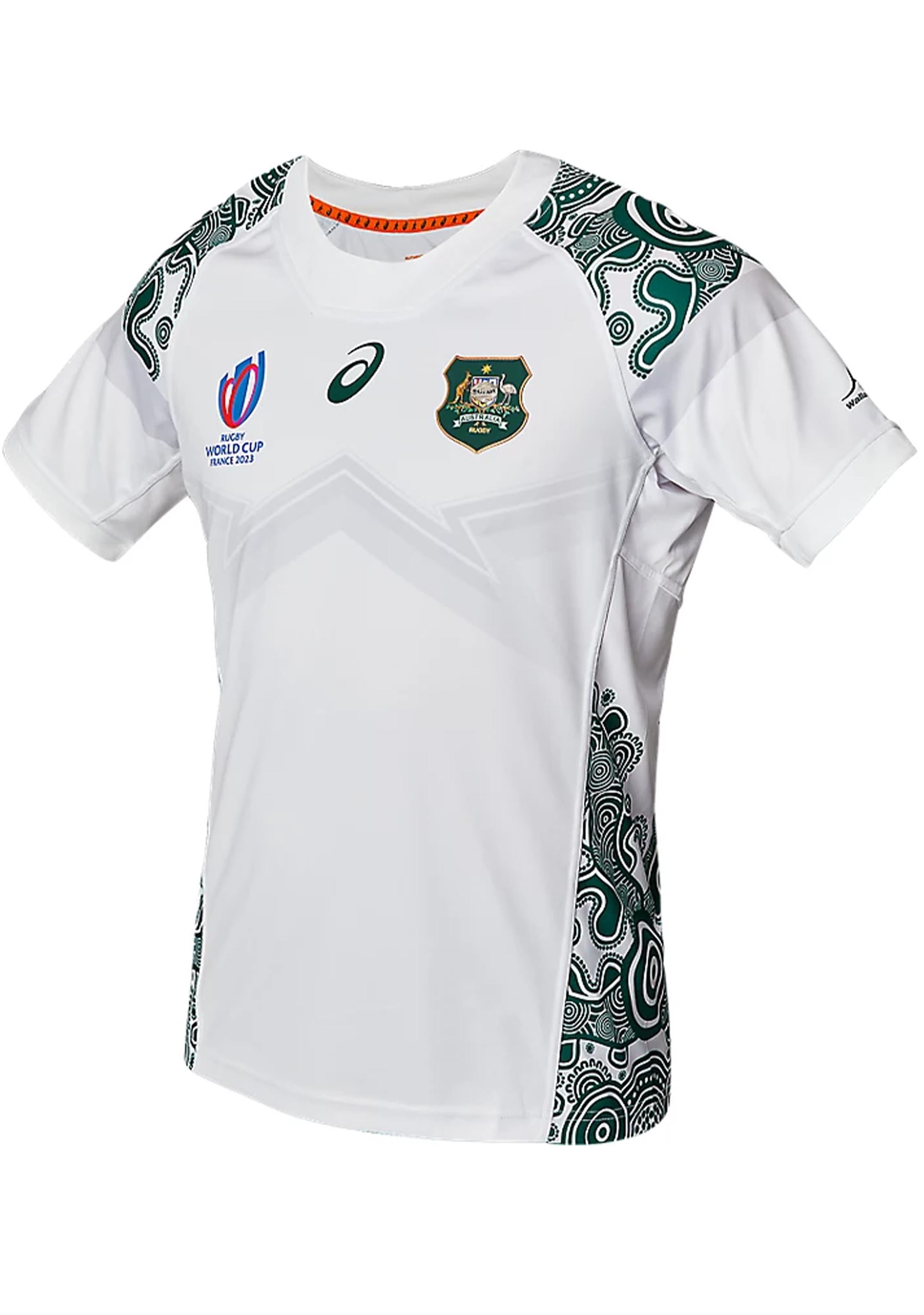 ASICS Men's Wallabies RWC23 Replica Alternate Rugby Jersey - Official Licensed Fan Gear for Rugby World Cup 2023 | Perfect for Game Day, Sports Events & Fan Collections
