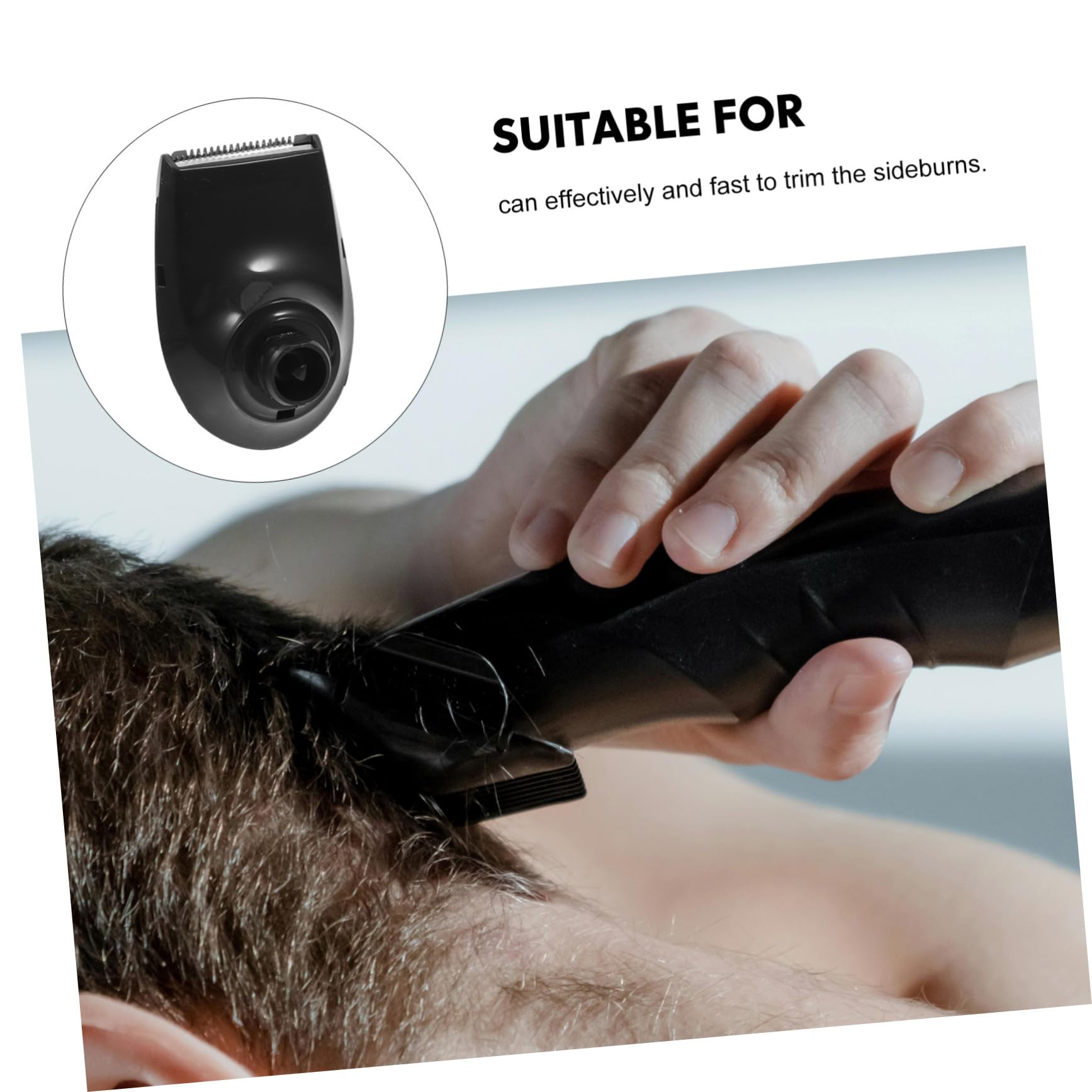 Electric Shaver Sideburns Trimmer Replacement - Precision Beard Trimmer Accessory for Men | Durable & Long-Lasting | Perfect for Grooming Sideburns, Mustache & Facial Hair at Home or Travel