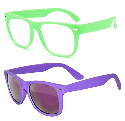 Green Clear, Purple Mirror