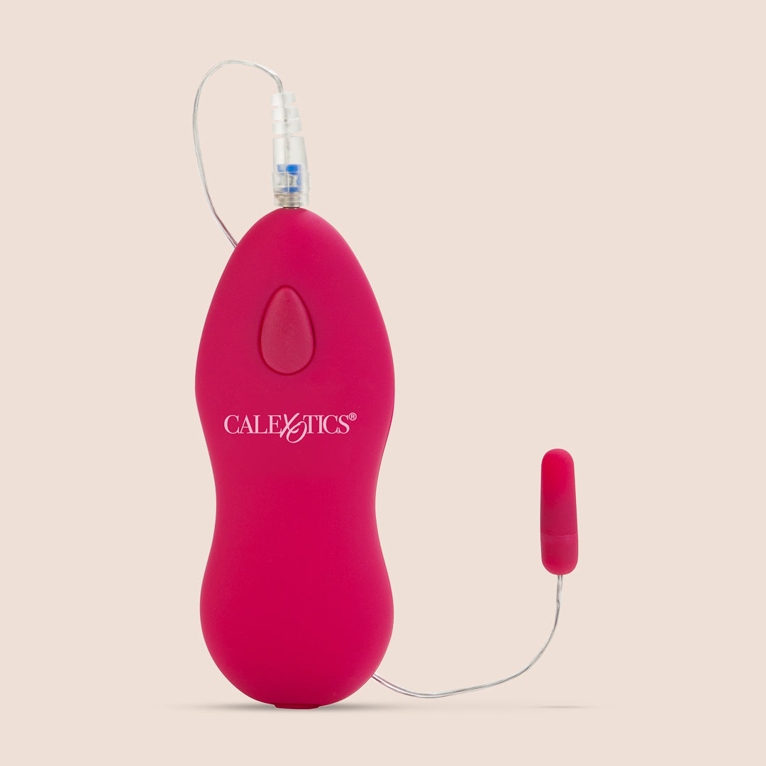 CalExotics Whisper Micro Bullet Vibrator - Rechargeable Remote Control Personal Massager for Women, Discreet & Powerful Mini Vibrating Bullet - Perfect for Travel, Couples Play & Solo Pleasure