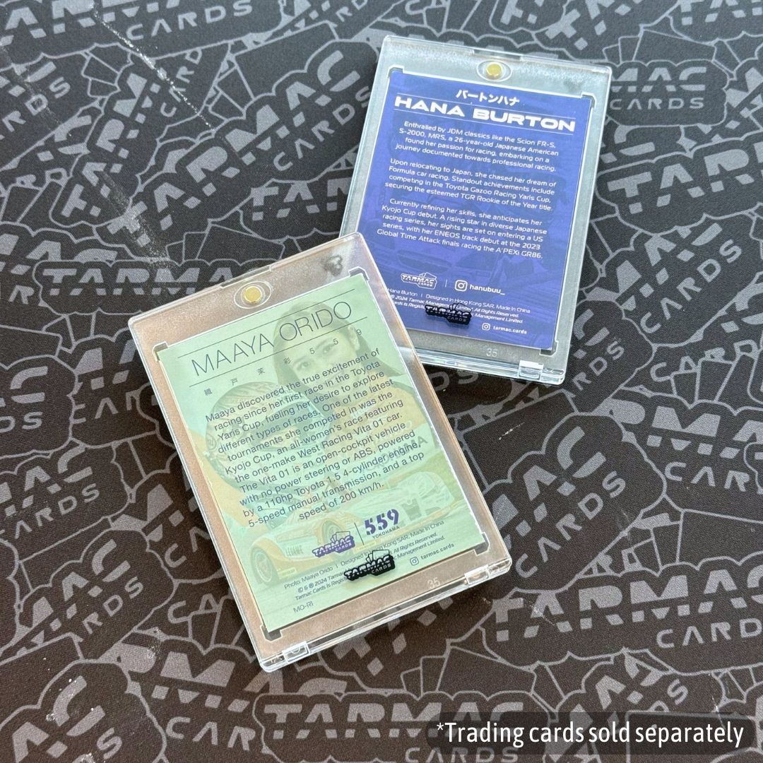 Tarmac Cards Mag Case 35pt Size (Version 2) - Premium Card Holder for Collectible Trading Cards, Sports Cards & Gaming Cards - Perfect for Storage, Display & Protection