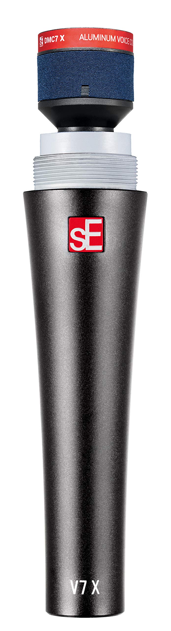 SE ELECTRONICS V7 Supercardioid Studio Microphone - Professional Instrument Recording for Vocals, Guitar & Drums - Perfect for Home Studios & Podcasting
