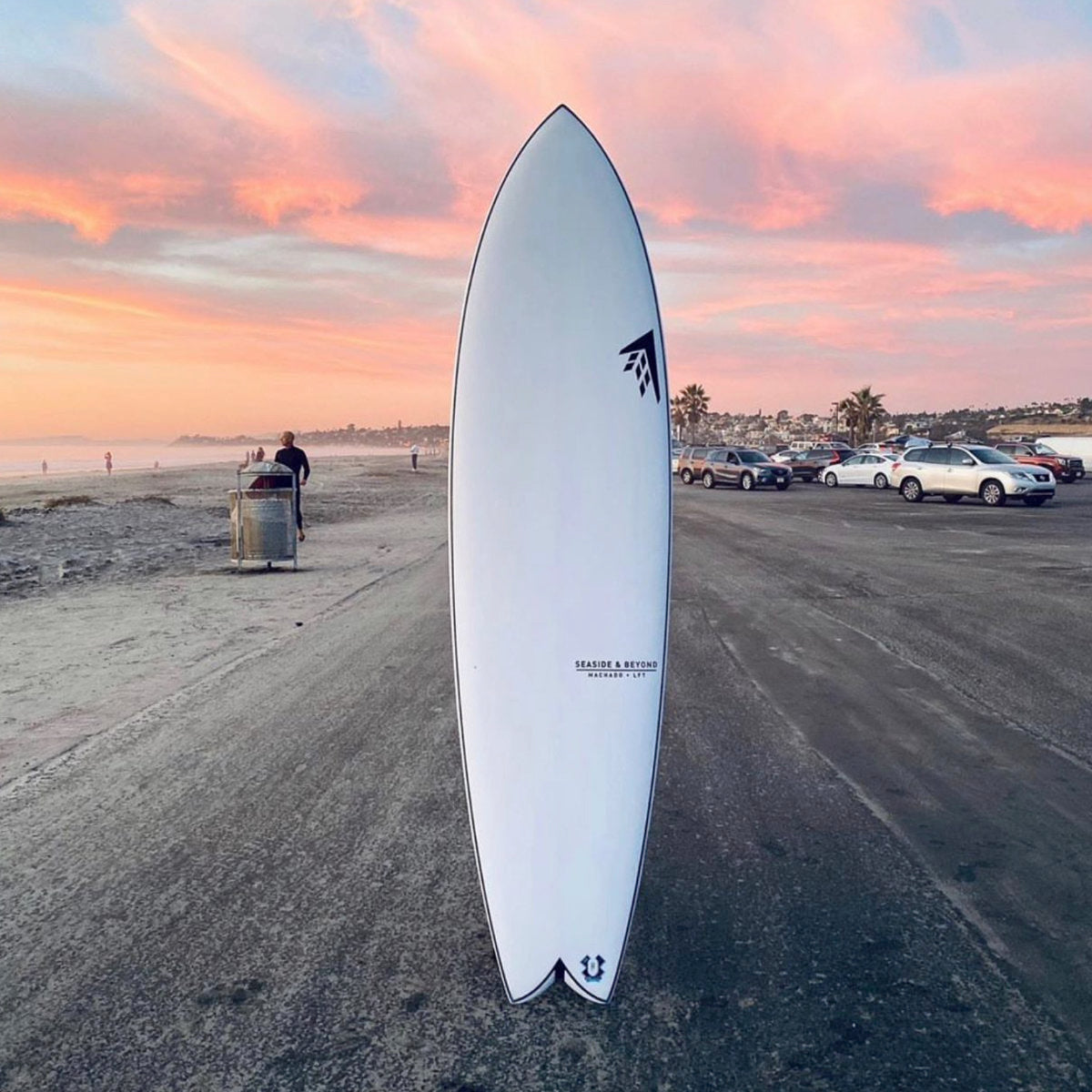 Machado Seaside & Beyond 6'8 Surfboard with Futures Fins - Perfect for Surfing, Beach Adventures & Outdoor Fun