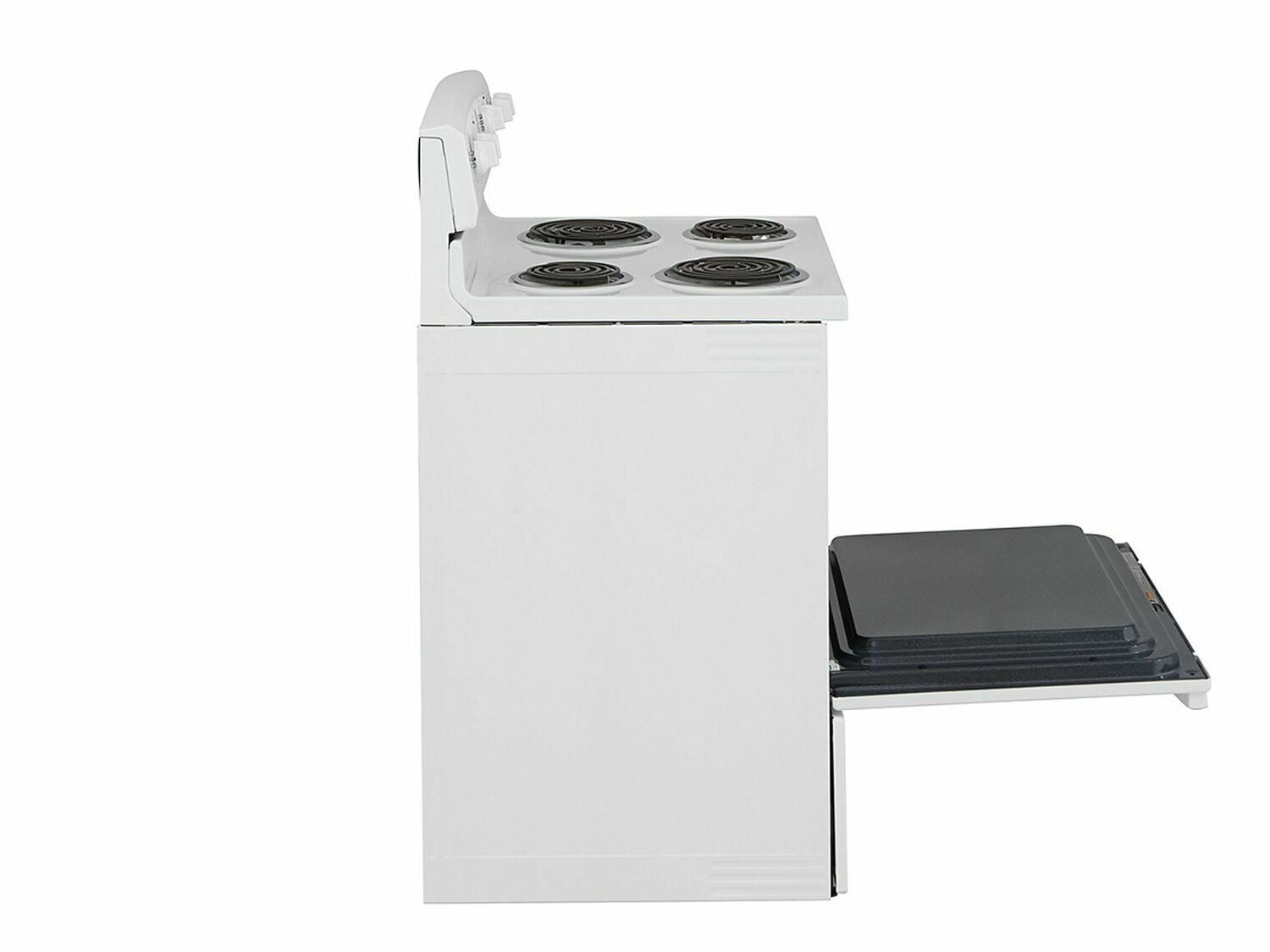Amana ACR2303MFW 30-Inch Electric Range with Warm Hold Feature - White | Perfect for Home Kitchens & Small Restaurants