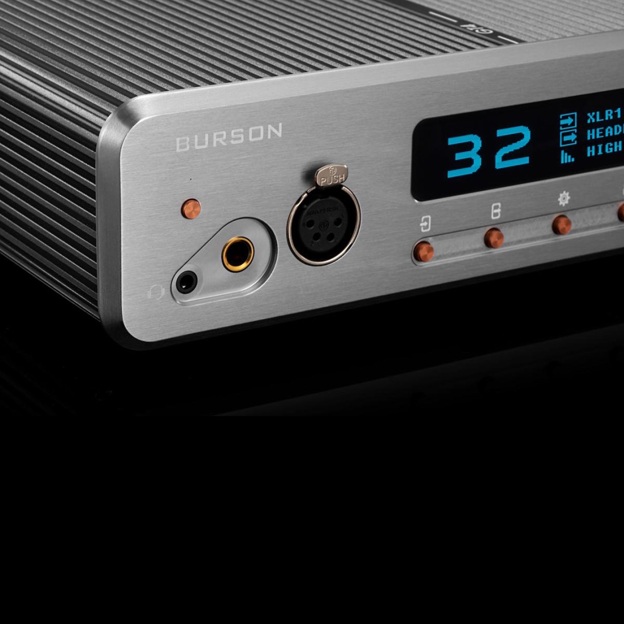 Burson Audio Soloist GT4 High-Performance Headphone Amplifier - Premium Audiophile Sound for Home & Studio Use
