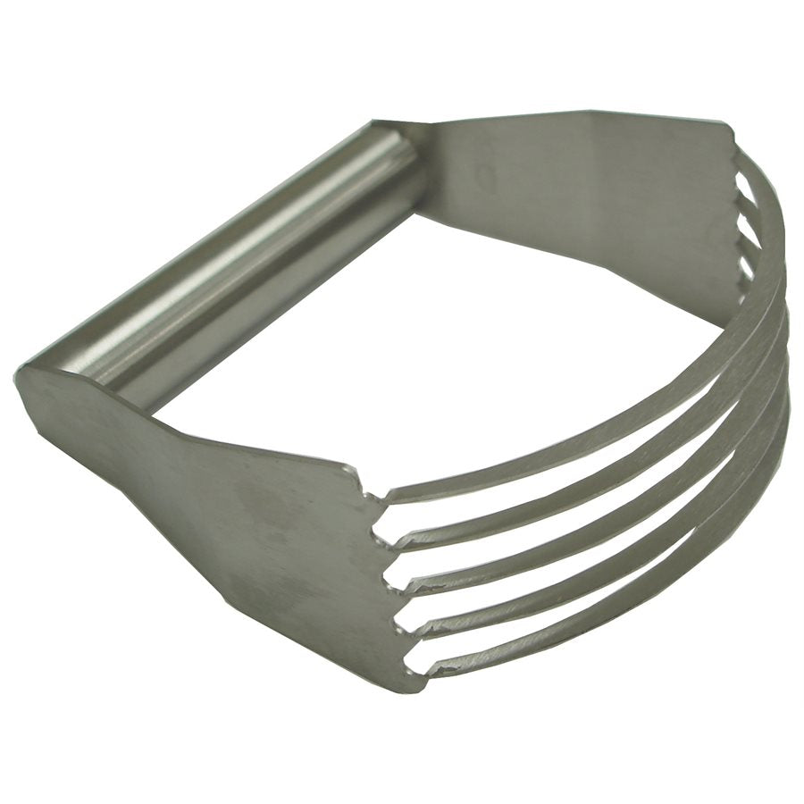 Winco 5-Blade Stainless Steel Pastry Blender - Perfect for Pie Crusts, Biscuits & Cookie Dough | Professional Baking & Cooking Tool