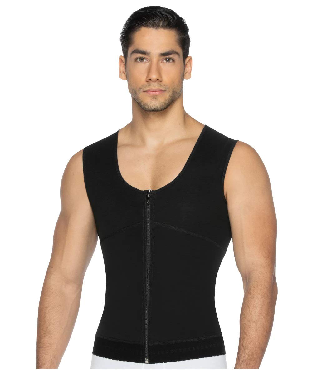 C4210 - Men's Posture Corrector & Back Support Vest - Colombian Fajas for Pain Relief & Posture Improvement - Perfect for Office Work, Driving & Daily Comfort