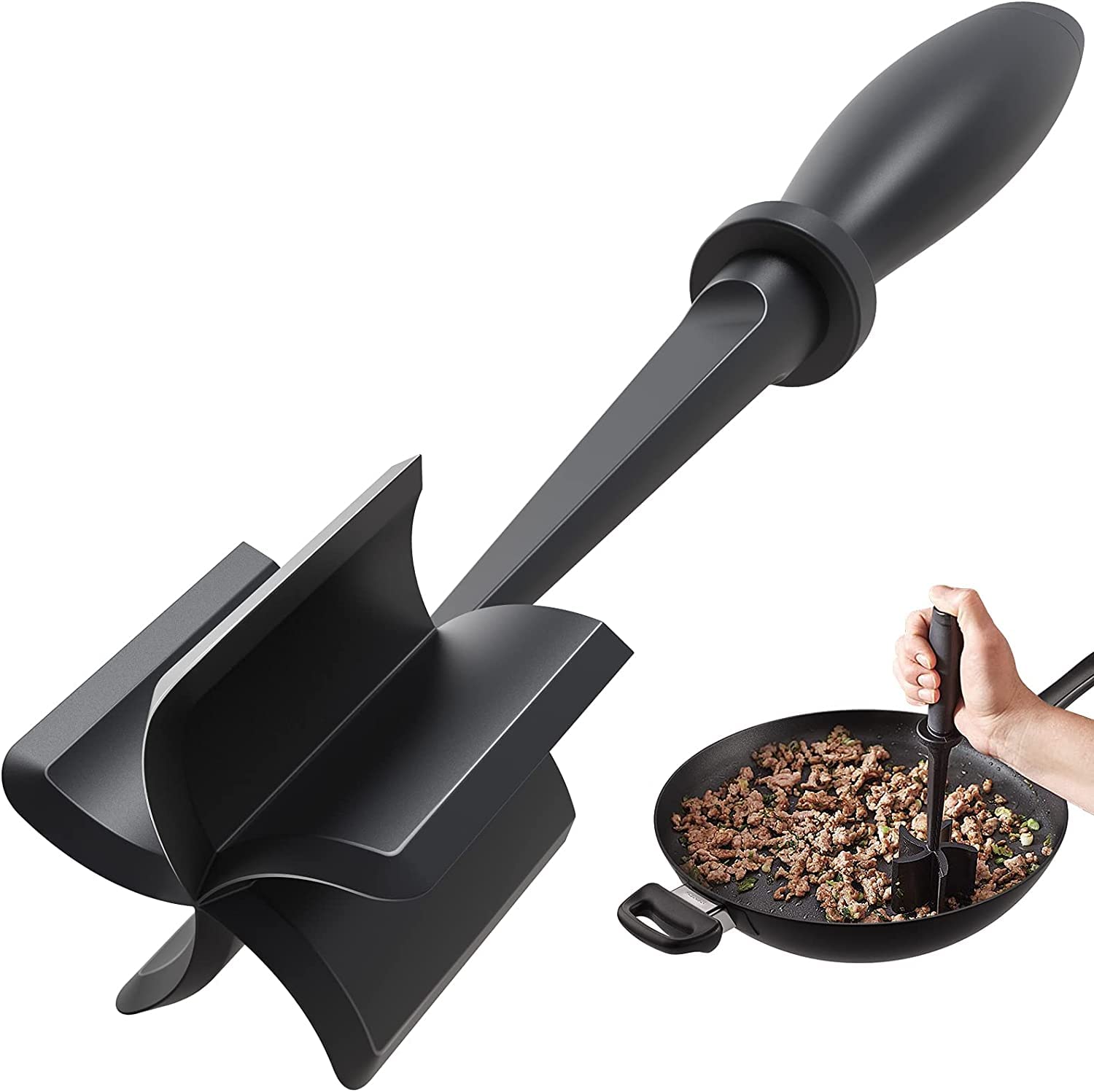 Premium Stainless Steel Meat Grinder - Heavy Duty Electric Hamburger Grinder & Sausage Stuffer with Heat Resistant Design - Perfect for Home Kitchen, BBQ Parties & Butcher Shop Use