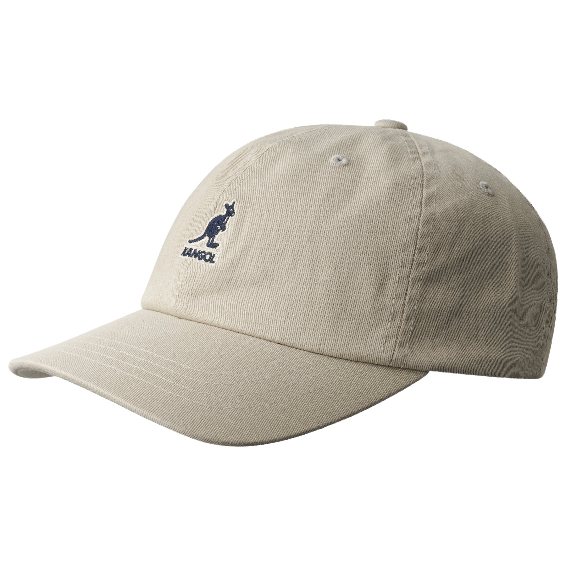 Kangol Washed Baseball Cap - Khaki Color Adjustable Dad Hat for Men & Women | Perfect for Outdoor Activities, Sports, and Casual Wear